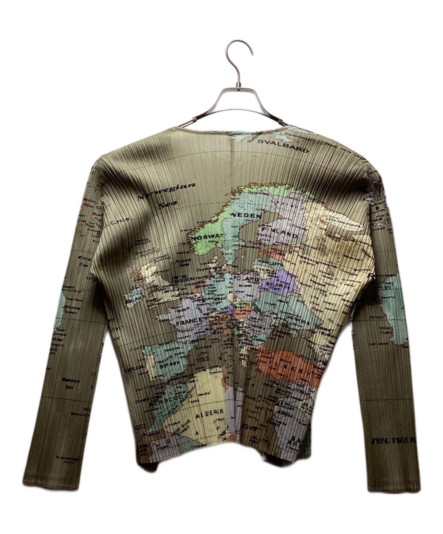 [Pre-owned] PLEATS PLEASE light cardigan PP81-0594