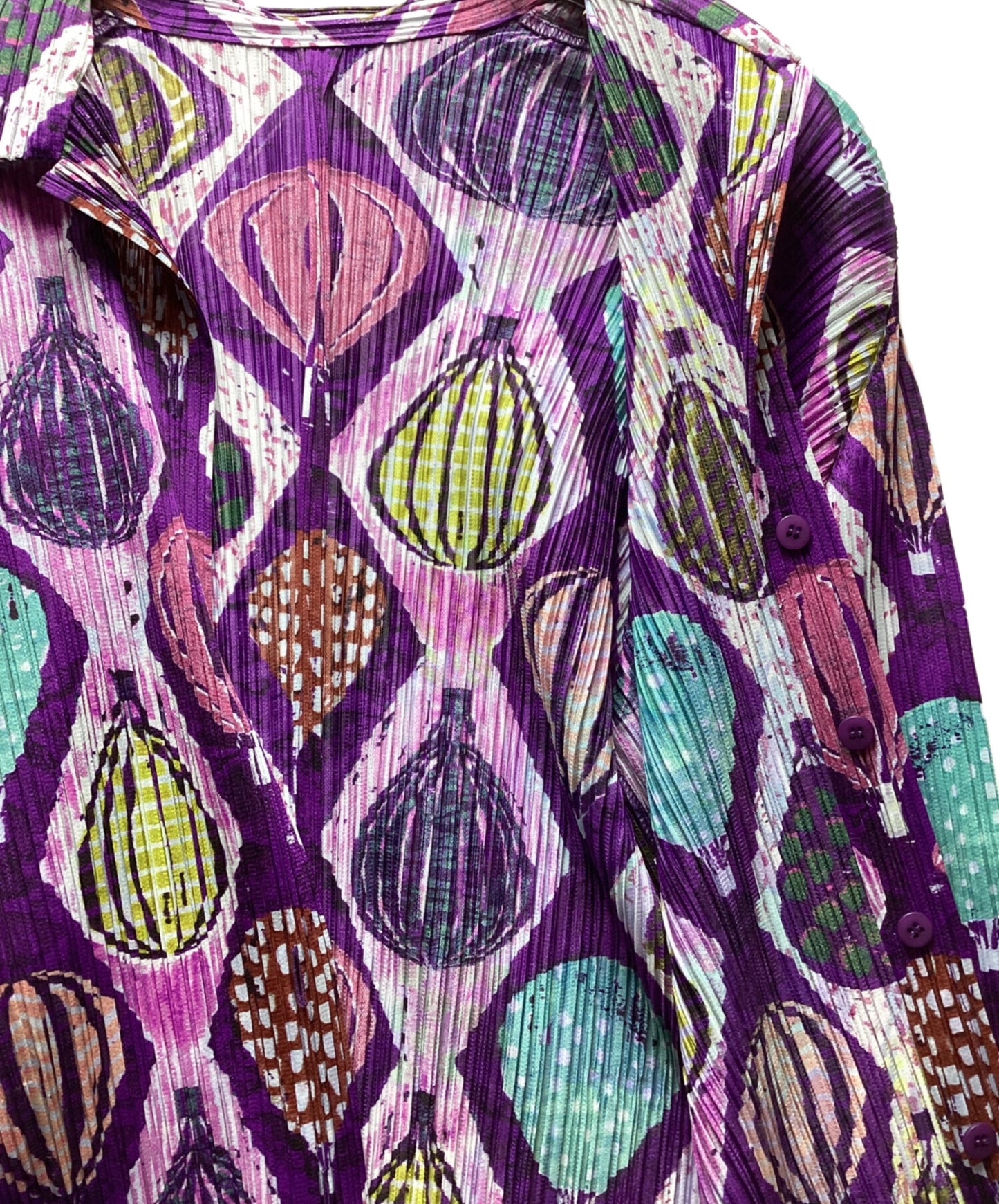 [Pre-owned] PLEATS PLEASE short-sleeved shirt PP93-JJ625