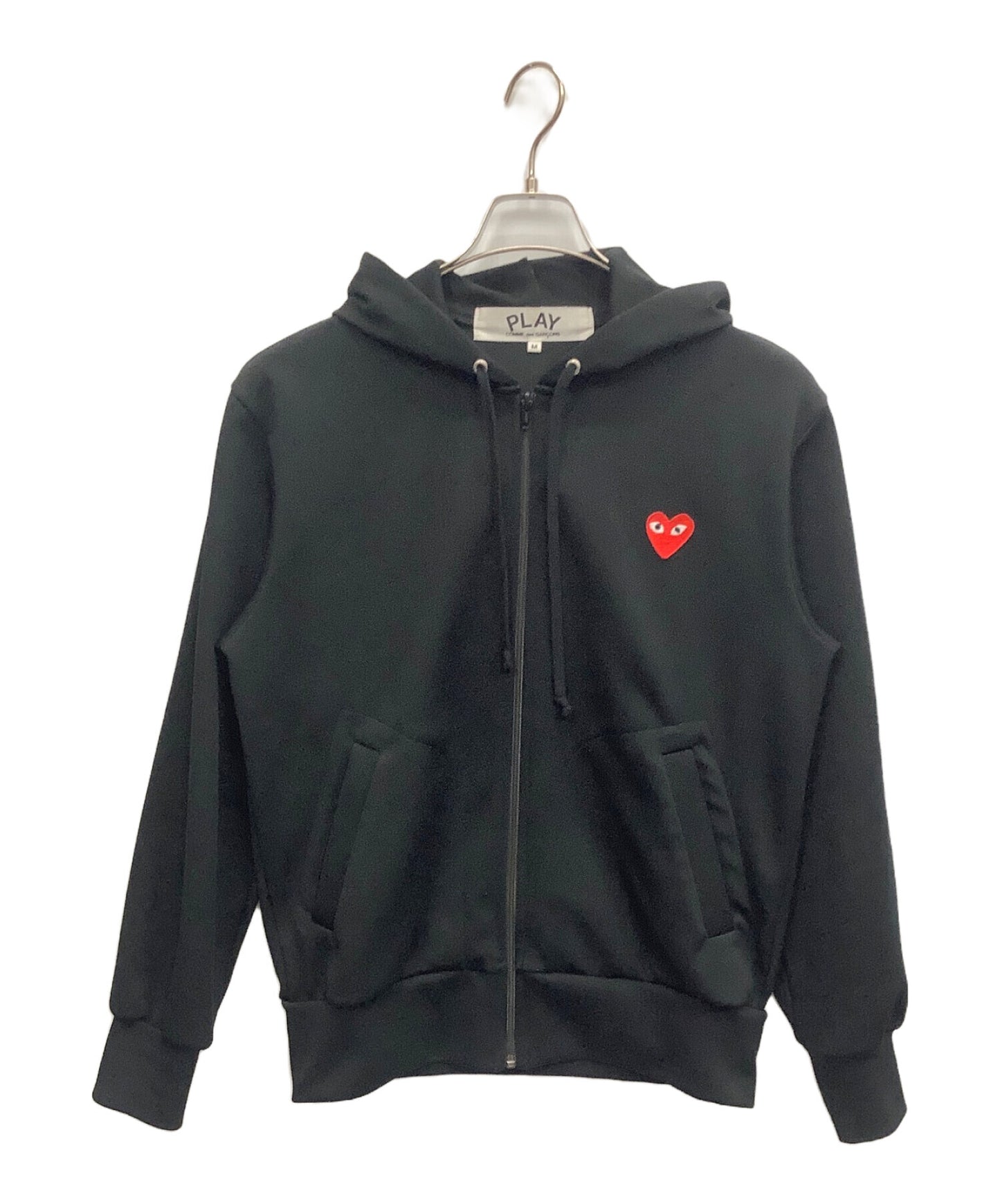 [Pre-owned] PLAY COMME des GARCONS zip hoodie AZ-T172