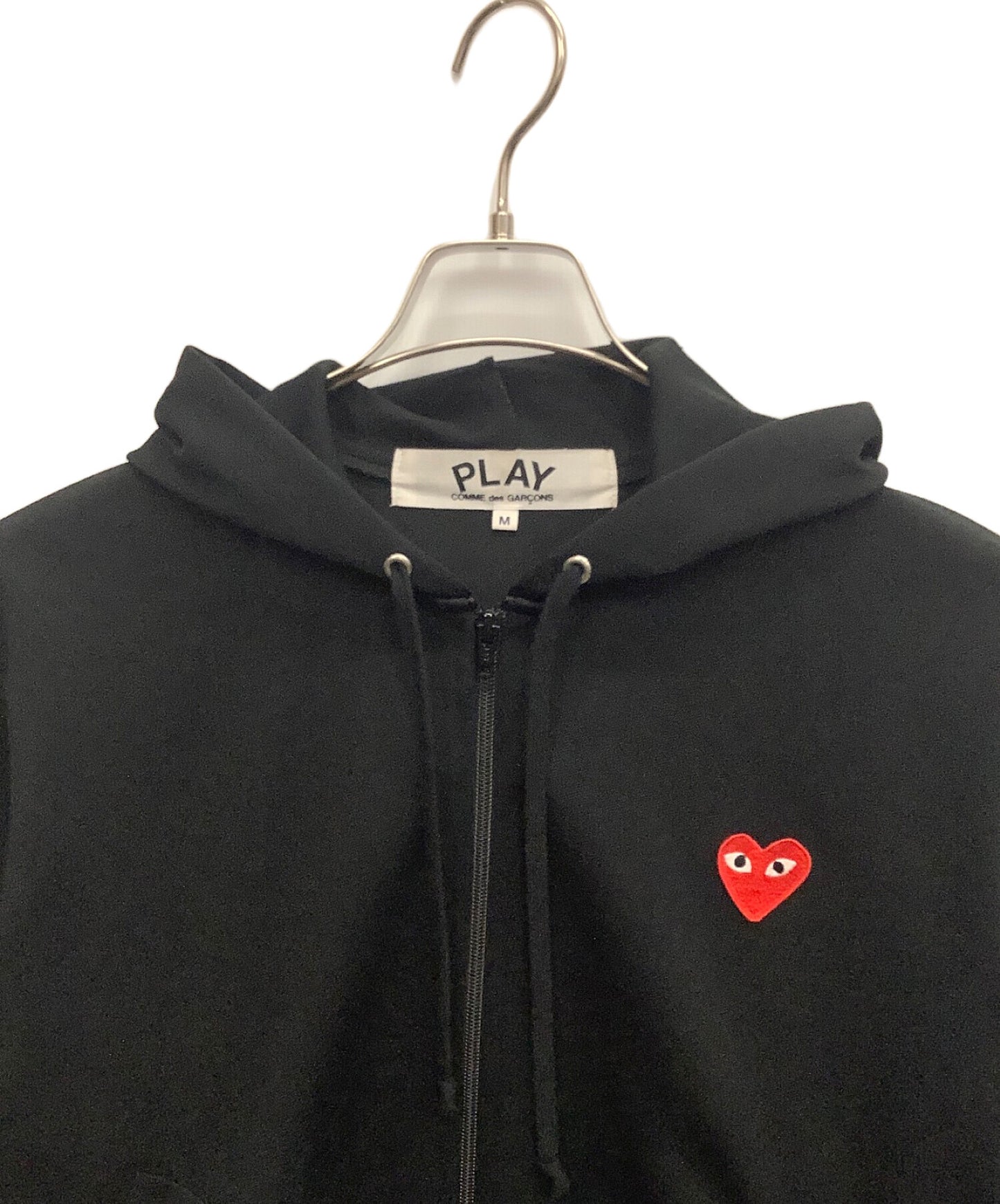 [Pre-owned] PLAY COMME des GARCONS zip hoodie AZ-T172