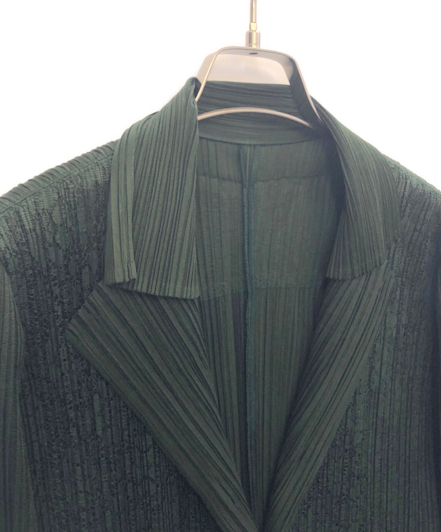 [Pre-owned] PLEATS PLEASE Pleated shirt set-up PP31JD663