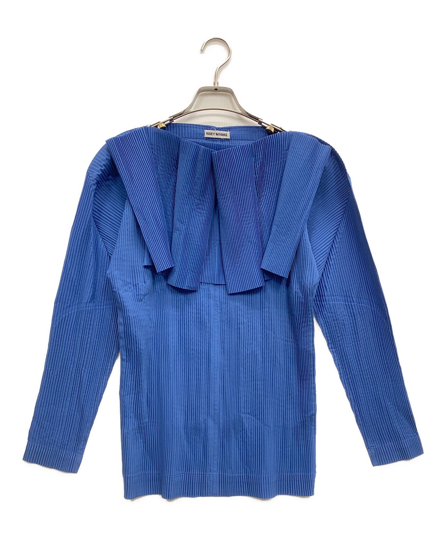 [Pre-owned] ISSEY MIYAKE pleated blouse IM11-FJ041