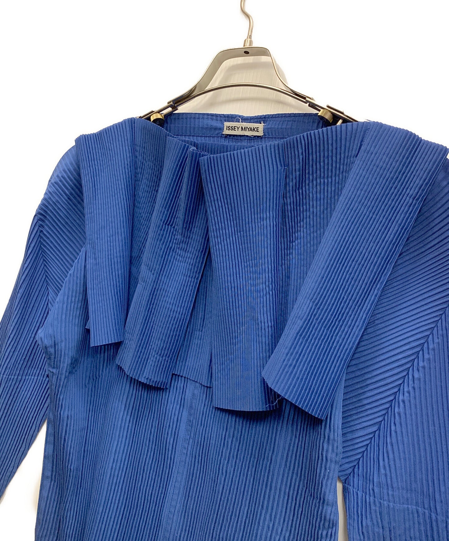 [Pre-owned] ISSEY MIYAKE pleated blouse IM11-FJ041