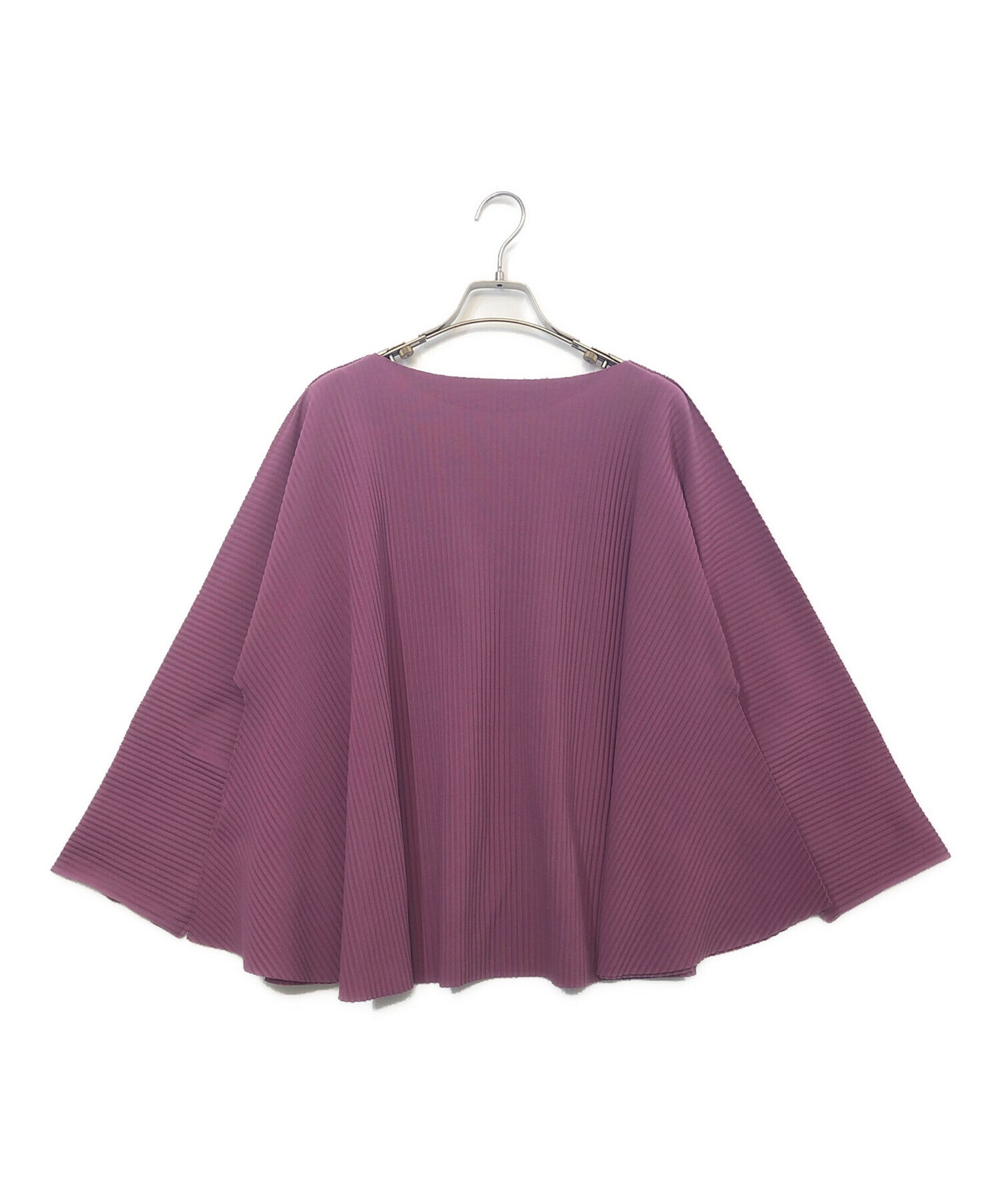 [Pre-owned] me ISSEY MIYAKE Pleated flare blouse MI14KJ923