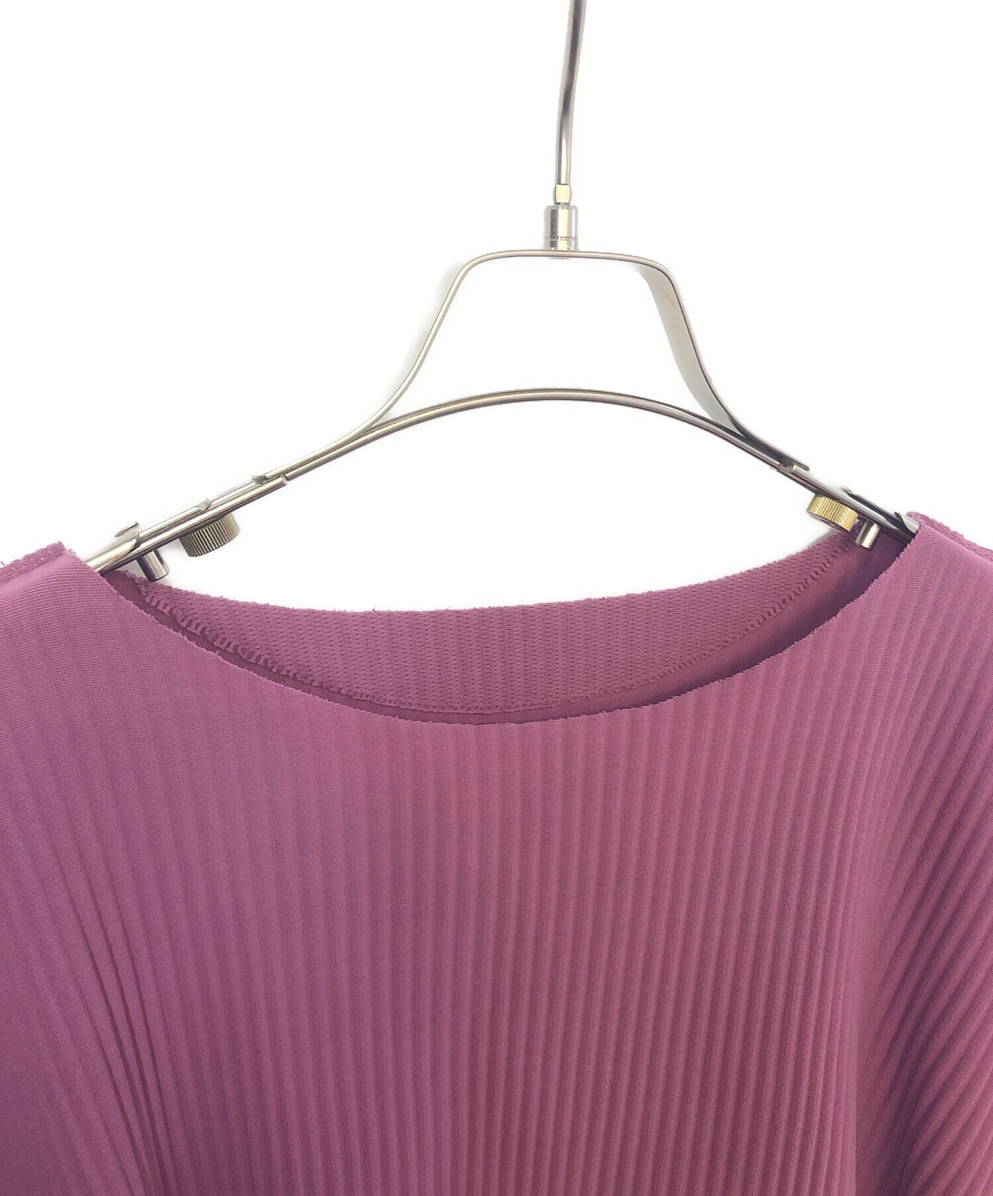 [Pre-owned] me ISSEY MIYAKE Pleated flare blouse MI14KJ923
