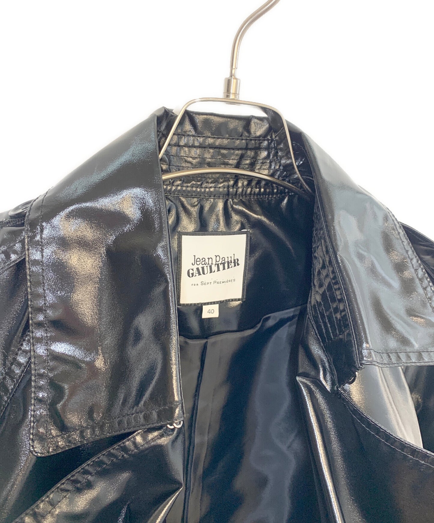 [Pre-owned] Jean Paul GAULTIER enamel trench coat JPT009