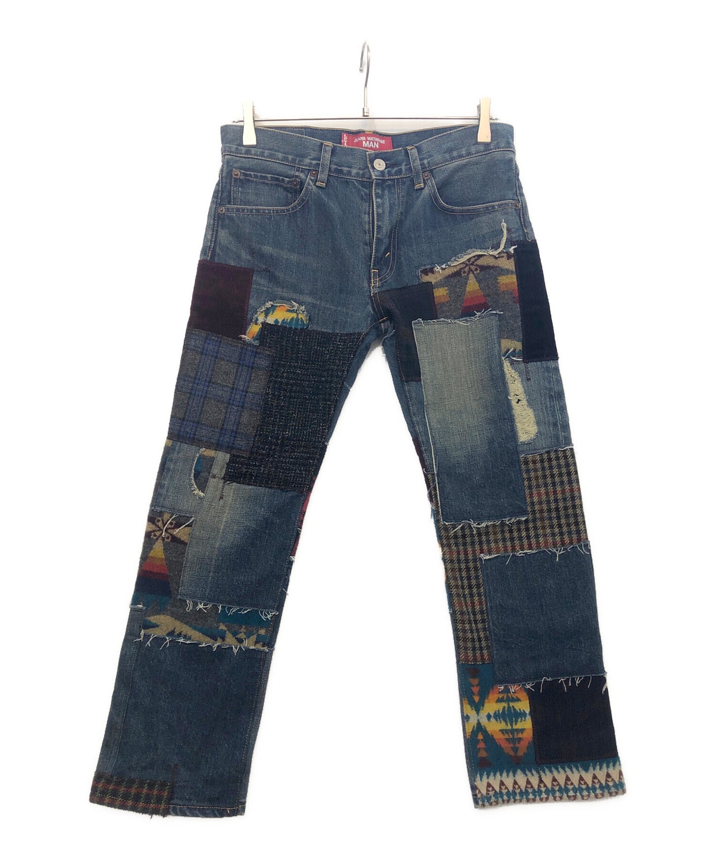 [Pre-owned] COMME des GARCONS JUNYA WATANABE MAN 511 patchwork denim pants WJ-P204