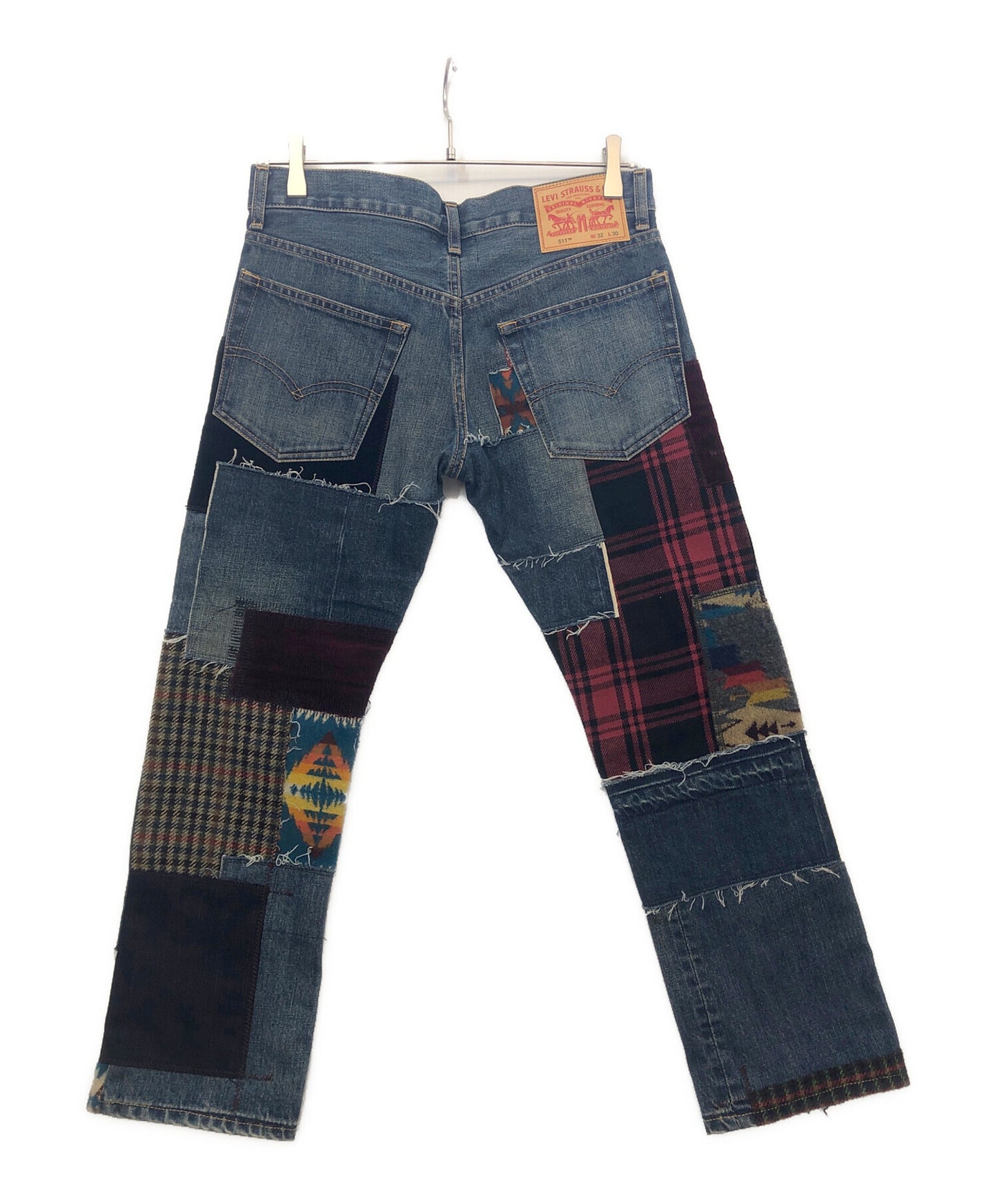 [Pre-owned] COMME des GARCONS JUNYA WATANABE MAN 511 patchwork denim pants WJ-P204