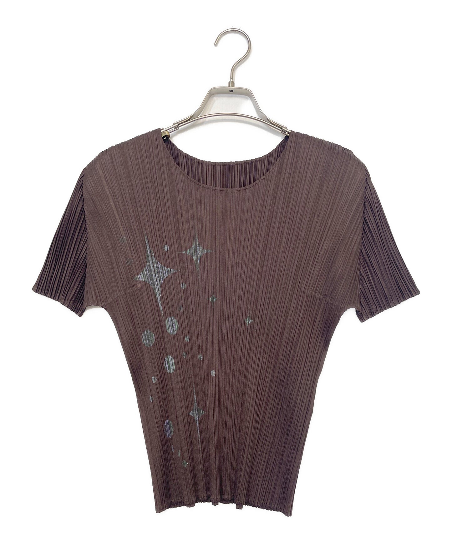 [Pre-owned] PLEATS PLEASE short-sleeved cut-and-sew PP51-JK752