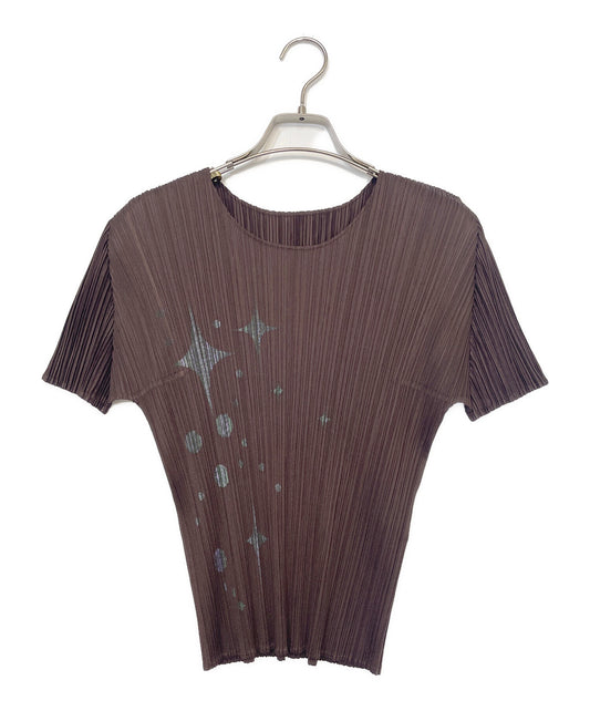 [Pre-owned] PLEATS PLEASE short-sleeved cut-and-sew PP51-JK752