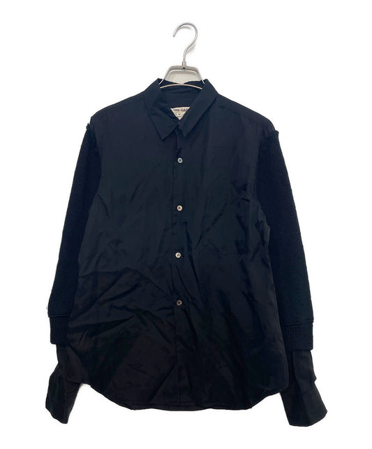 [Pre-owned] COMME des GARCONS Sleeve Knit Switched Shirt GN-B025