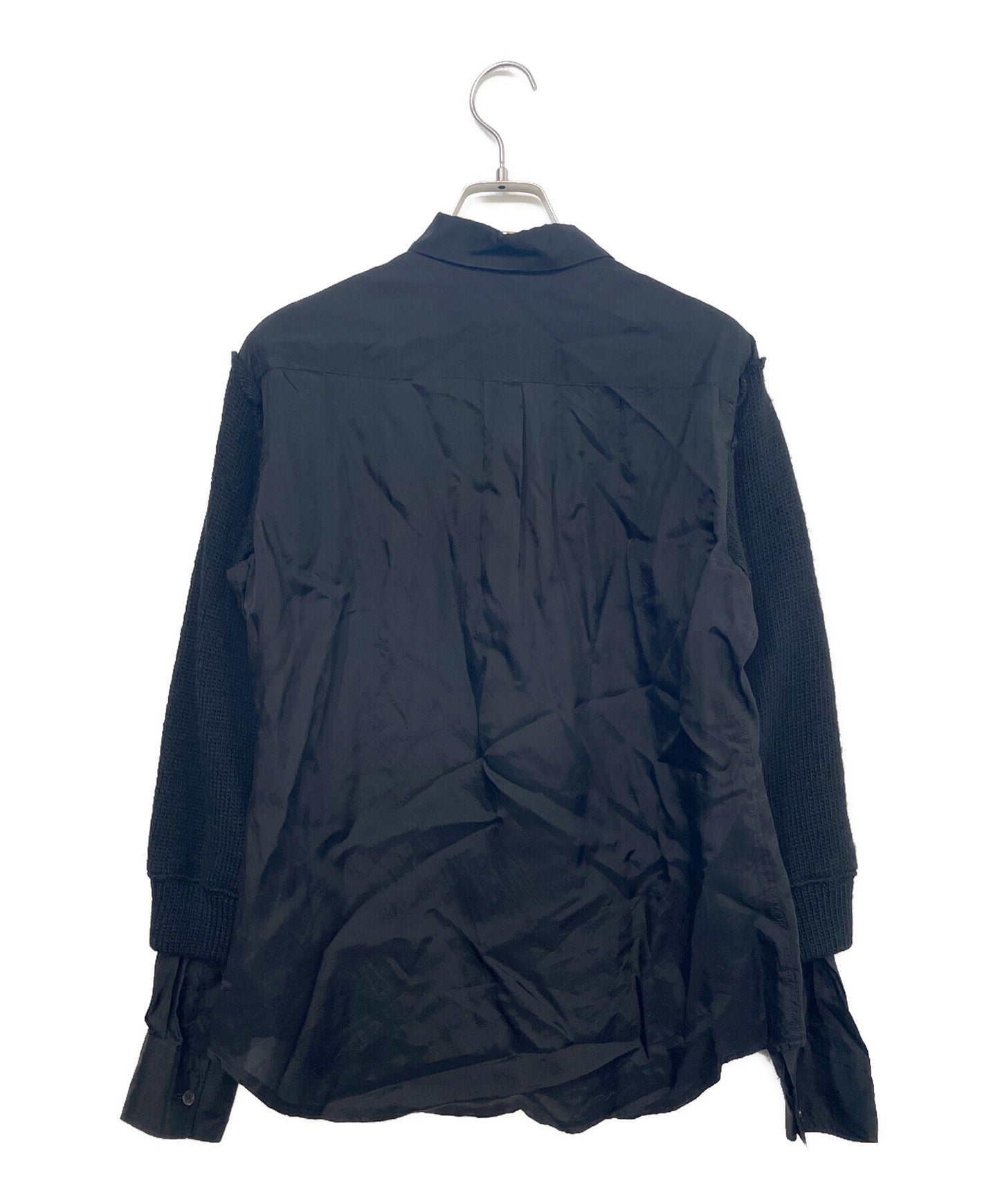 [Pre-owned] COMME des GARCONS Sleeve Knit Switched Shirt GN-B025