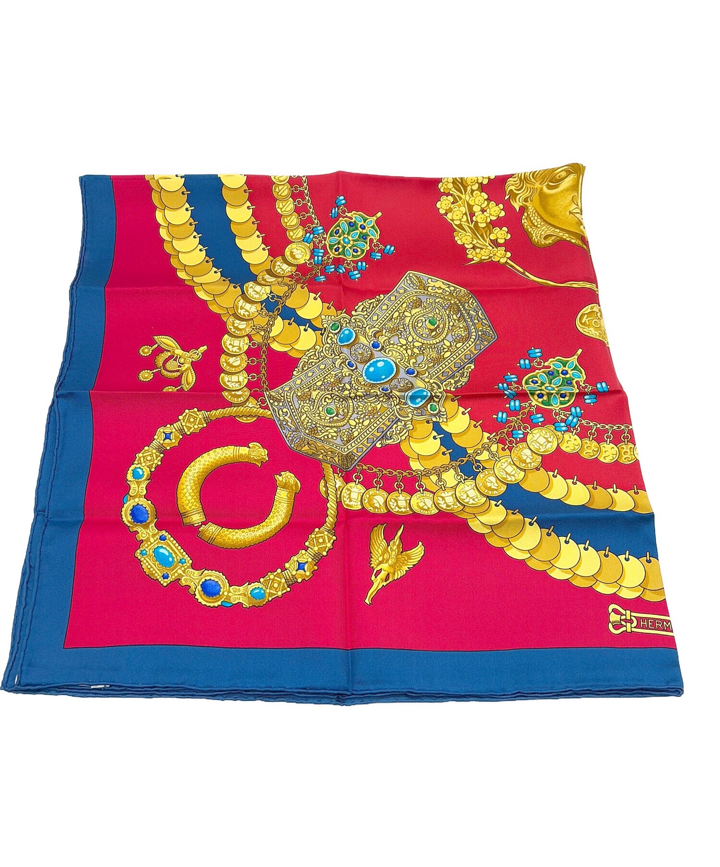 [Pre-owned] HERMES silk scarf