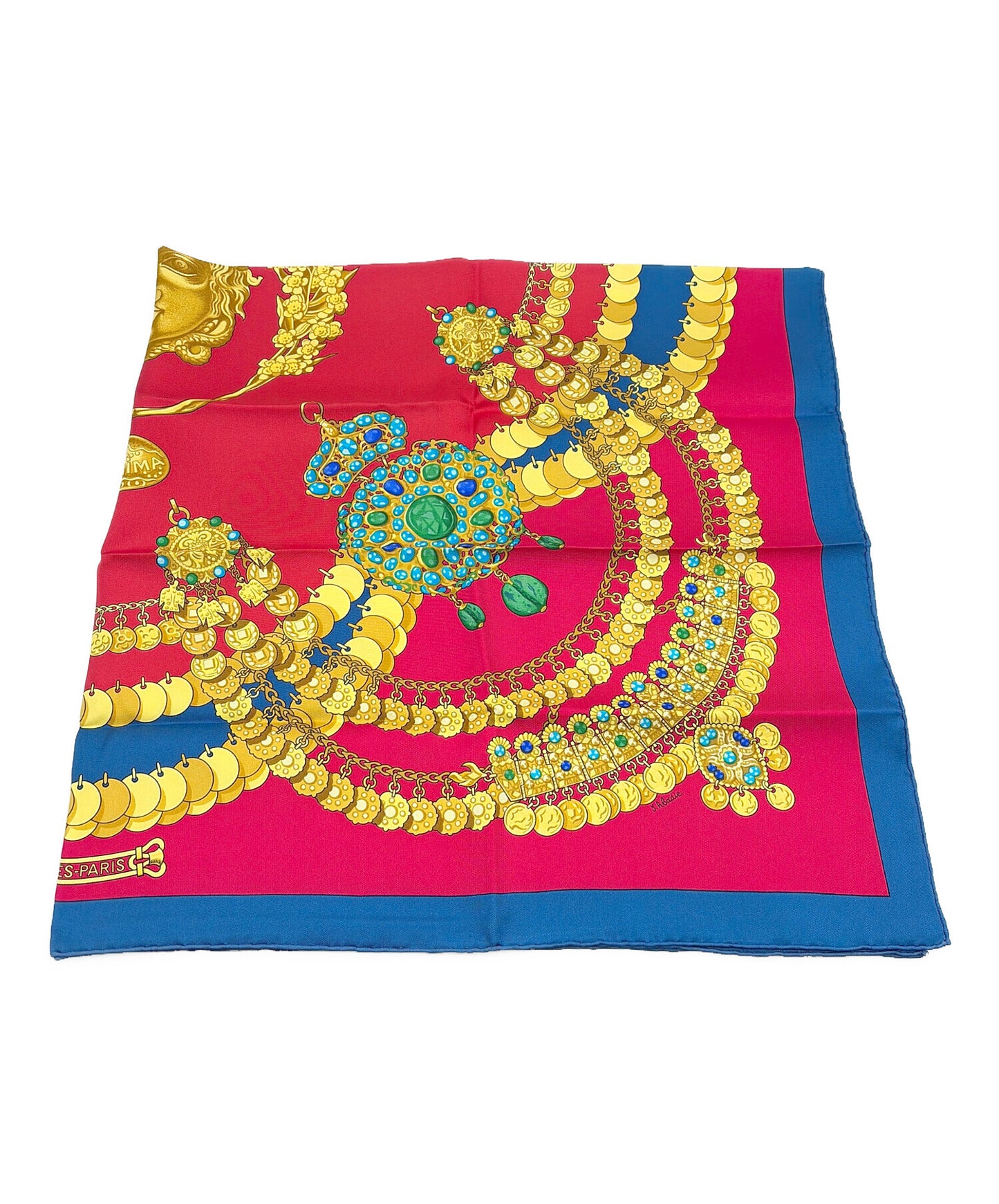 [Pre-owned] HERMES silk scarf
