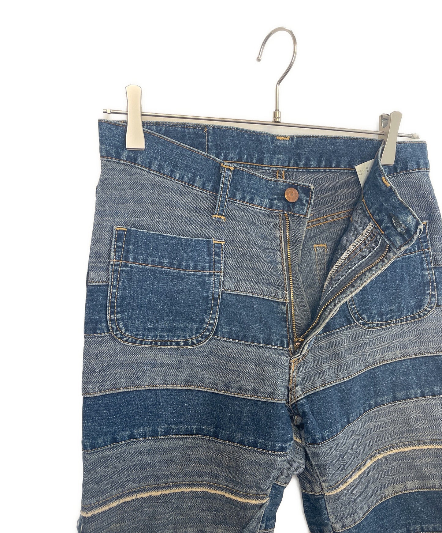 [Pre-owned] Hysteric Glamour 00's Tsugihagi denim pants 2AP-9633