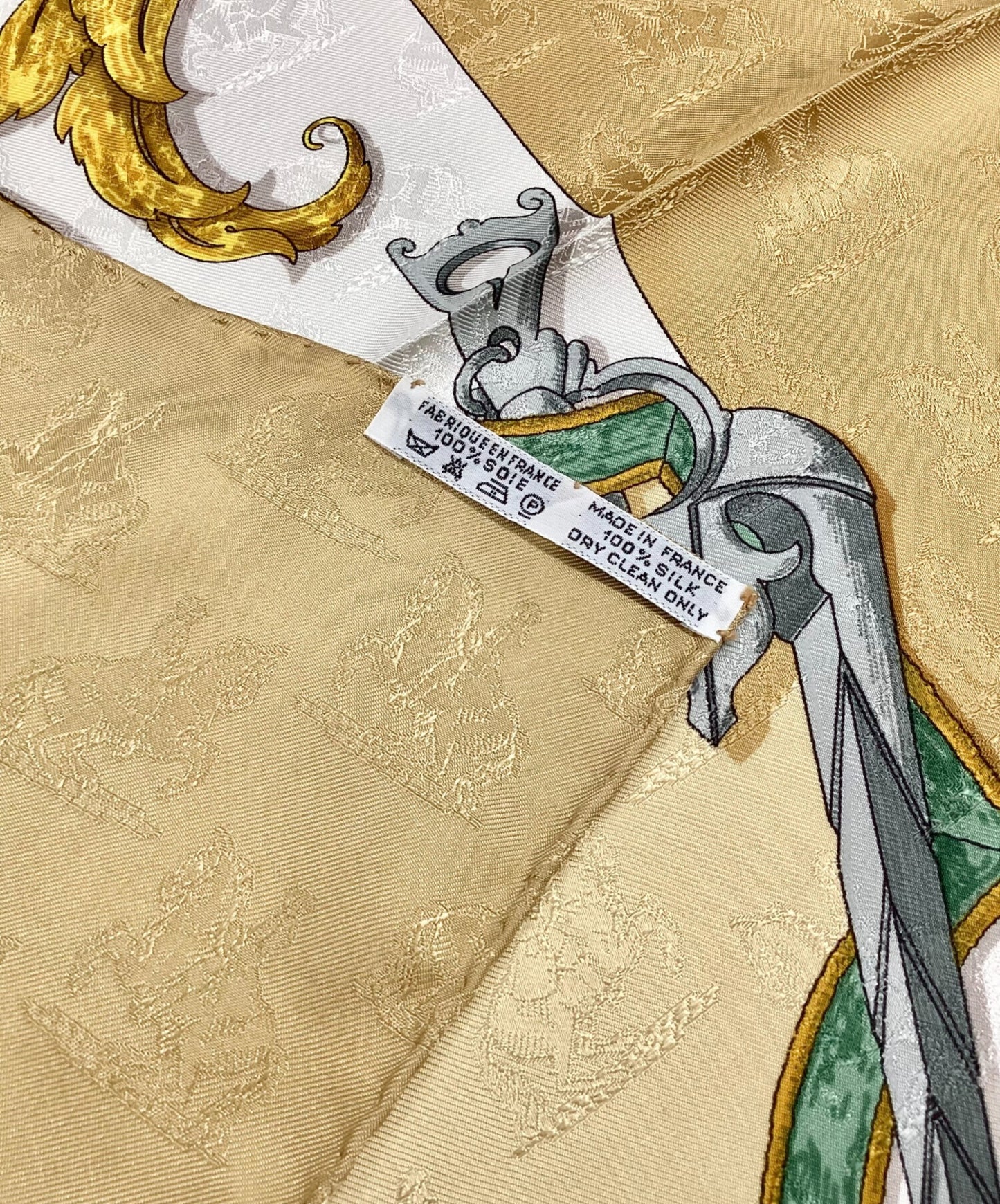 [Pre-owned] HERMES Carré 90 L'Instruction du Roy Imperiale