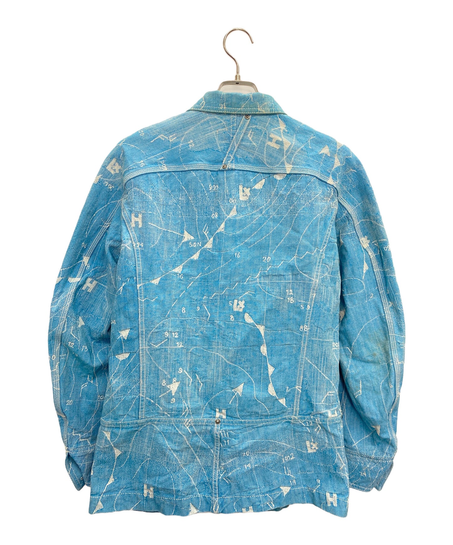 [Pre-owned] ISSEY MIYAKE ISSEY MIYAKE Denim Jacket A-POC ME81FC002