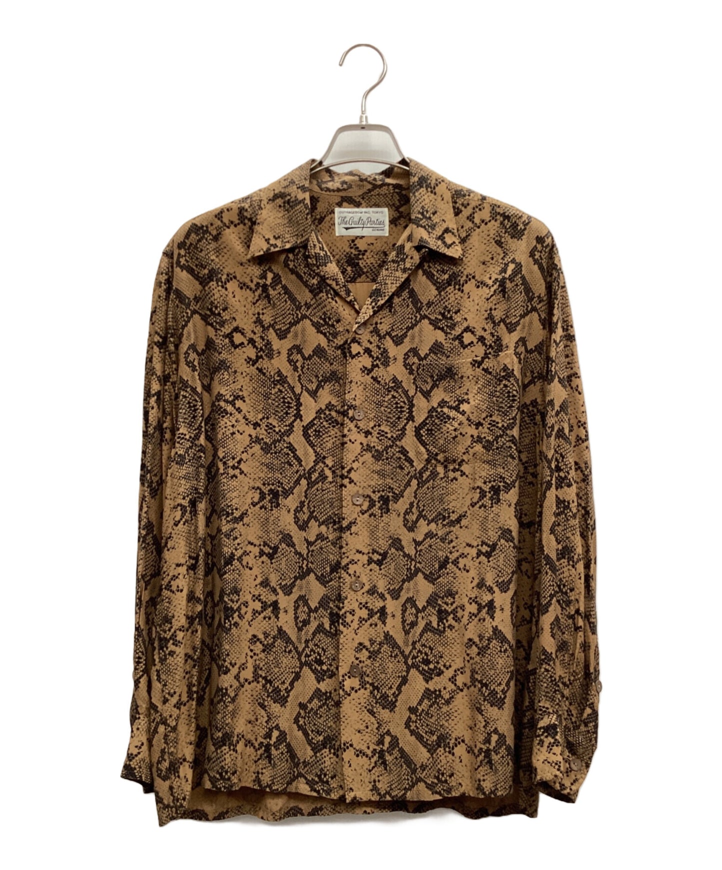 [Pre-owned] WACKO MARIA open-collared shirt 22fwe-wms-hi04