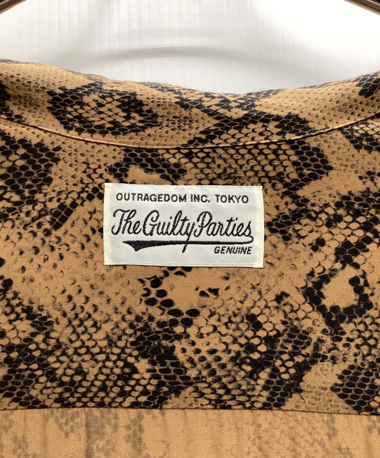 [Pre-owned] WACKO MARIA open-collared shirt 22fwe-wms-hi04