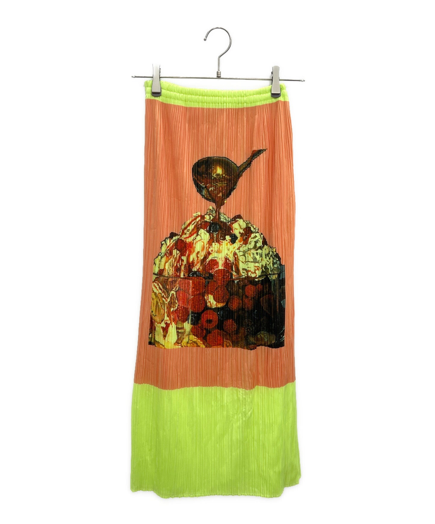 [Pre-owned] PLEATS PLEASE PLEATS PLEASE Skirt Parfait Print