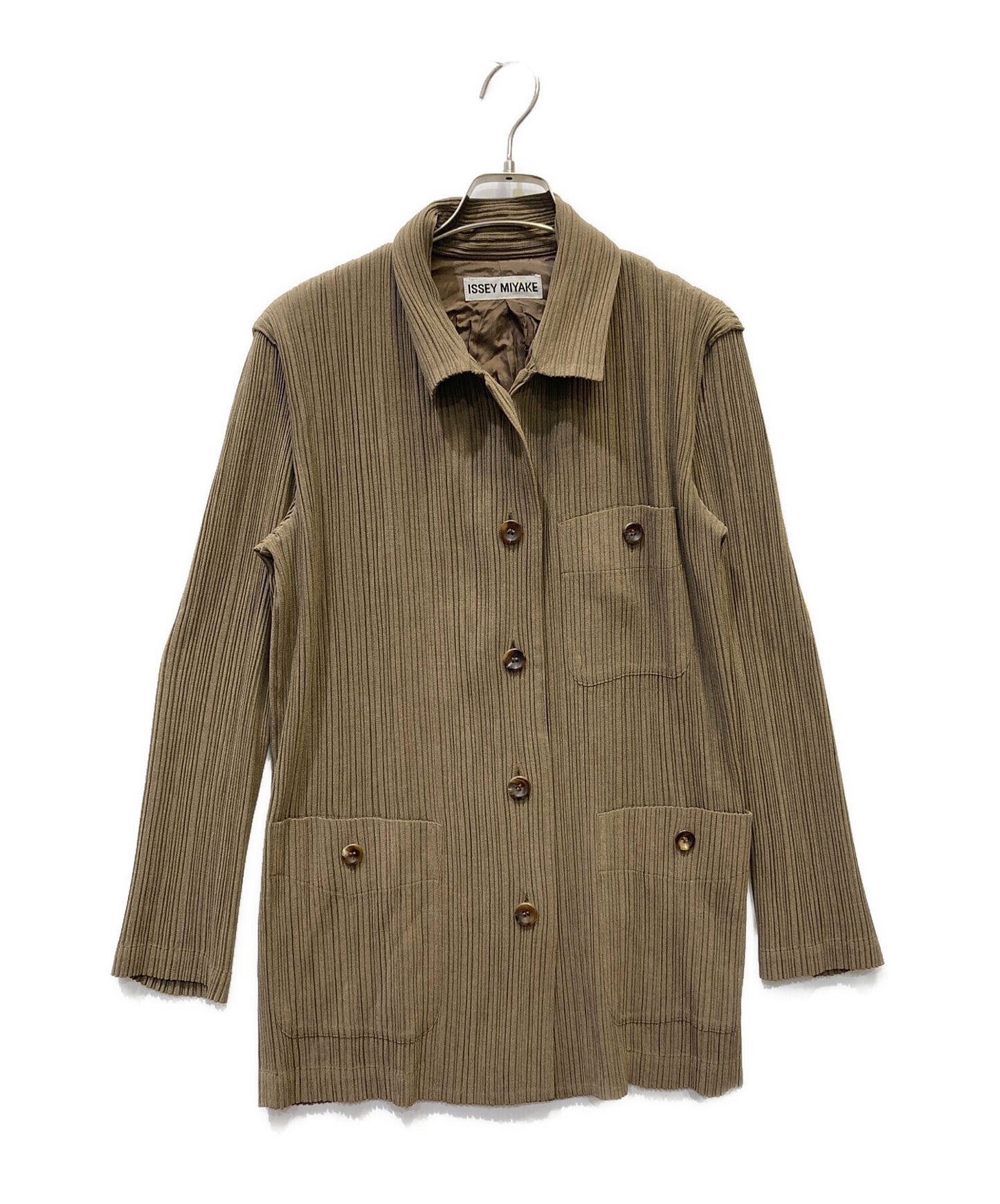 [Pre-owned] ISSEY MIYAKE pleated jacket IM84-FD615