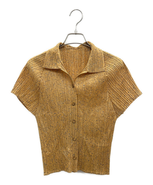 [Pre-owned] PLEATS PLEASE PLEATS PLEASE Short-Sleeved Shirt PP92-JK043
