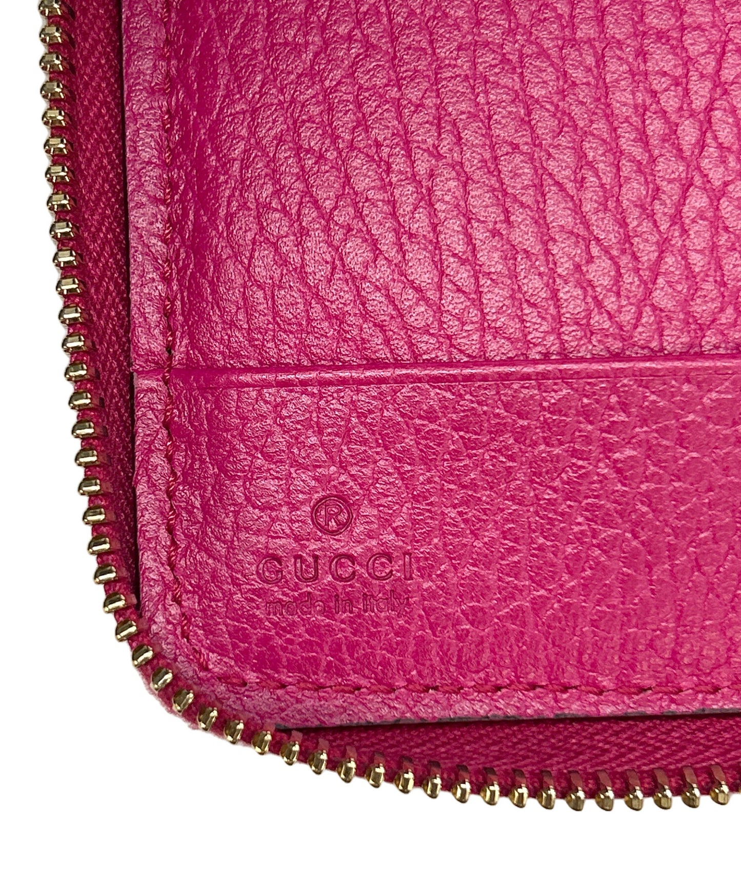 [Pre-owned] GUCCI GUCCI Round Zip Wallet 354497