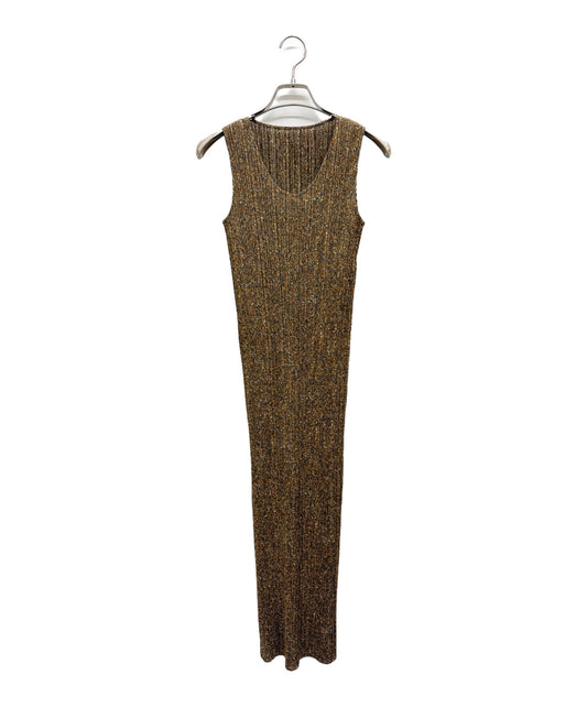 [Pre-owned] PLEATS PLEASE Sleeveless dress PP92-JH041