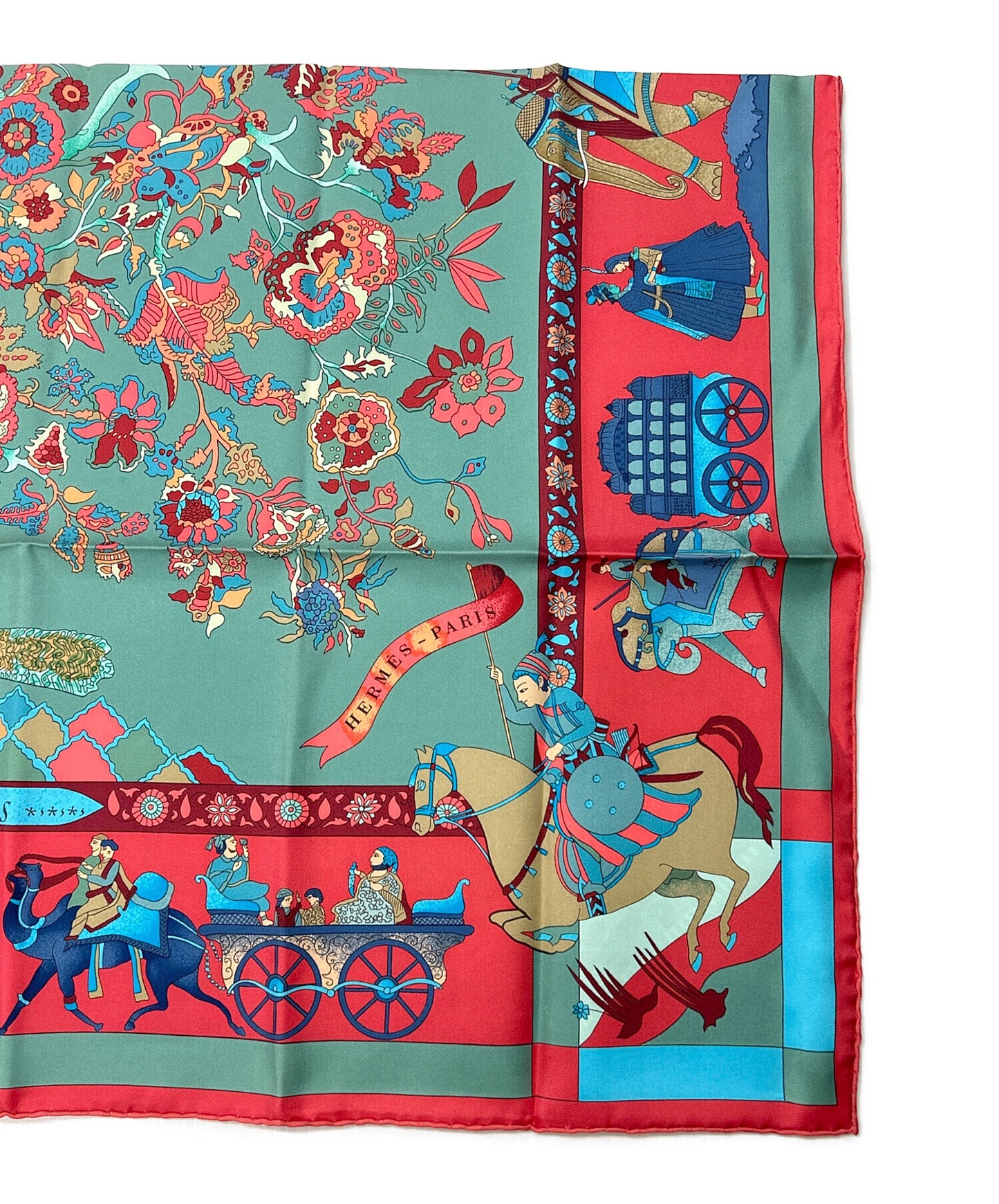 [Pre-owned] HERMES HERMES Scarf Carré 90 Dazzling India