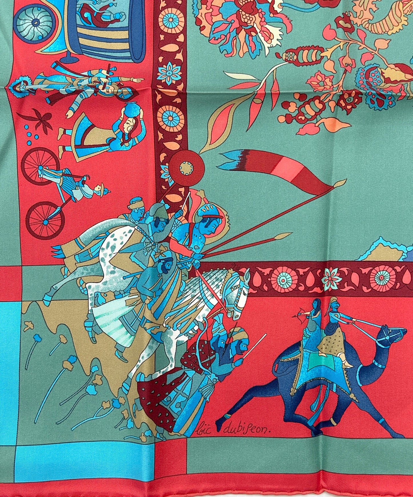 [Pre-owned] HERMES HERMES Scarf Carré 90 Dazzling India