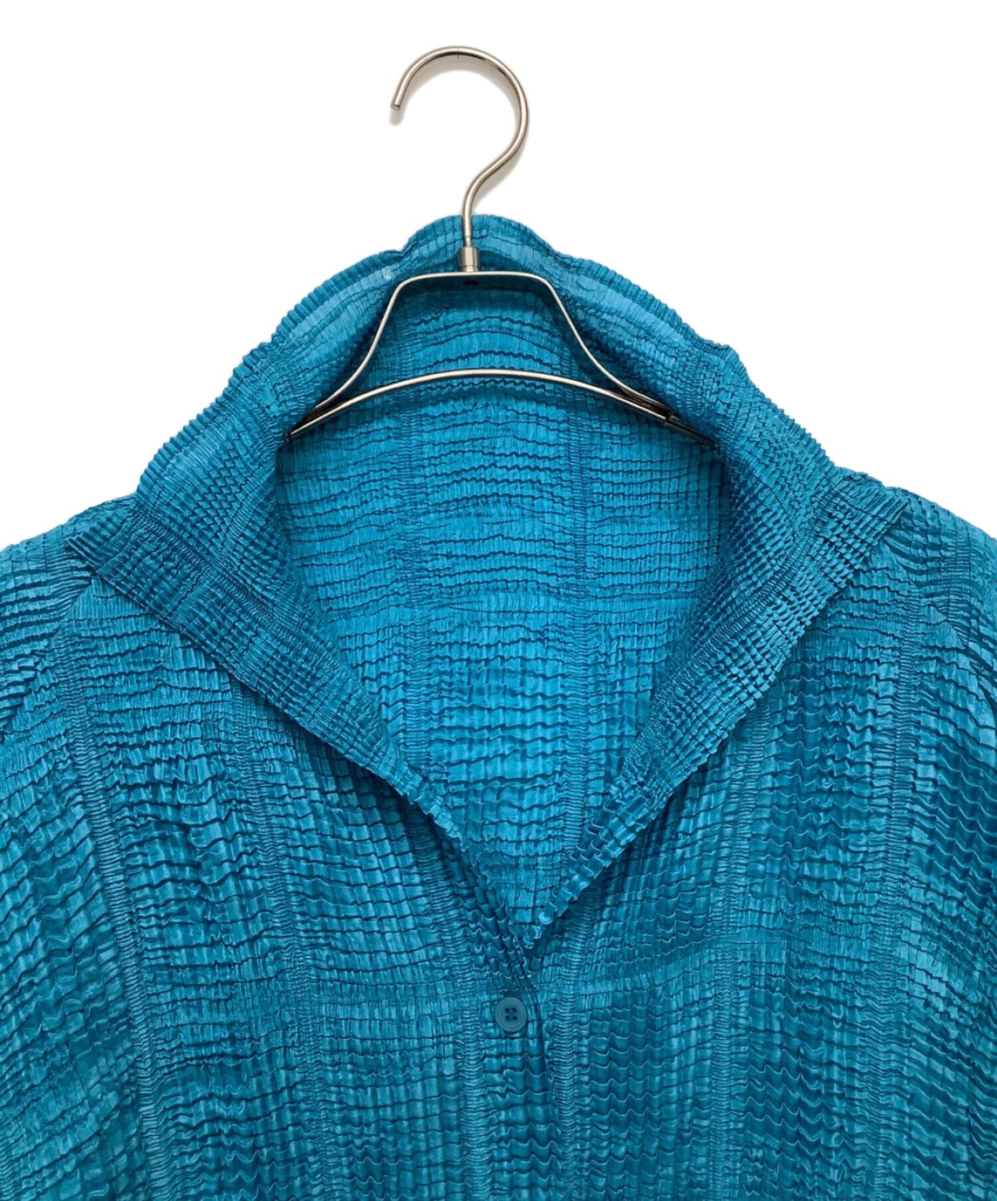 [Pre-owned] ISSEY MIYAKE Pleated cardigan IM13FJ707