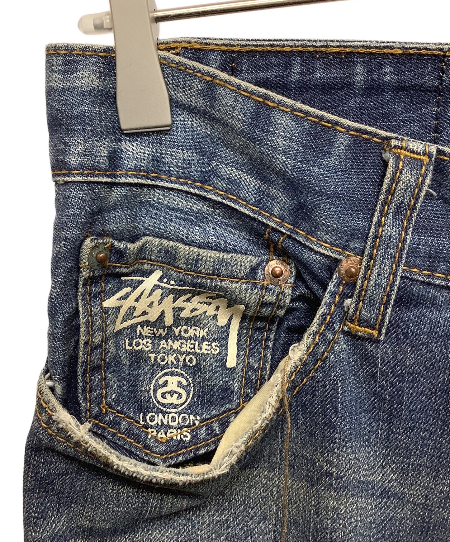 [Pre-owned] stussy denim pants