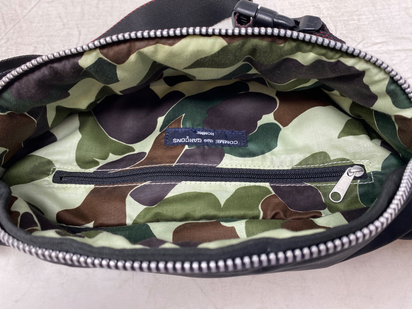 [Pre-owned] COMME des GARCONS HOMME Nylon Twill Waist Bag HK-K202