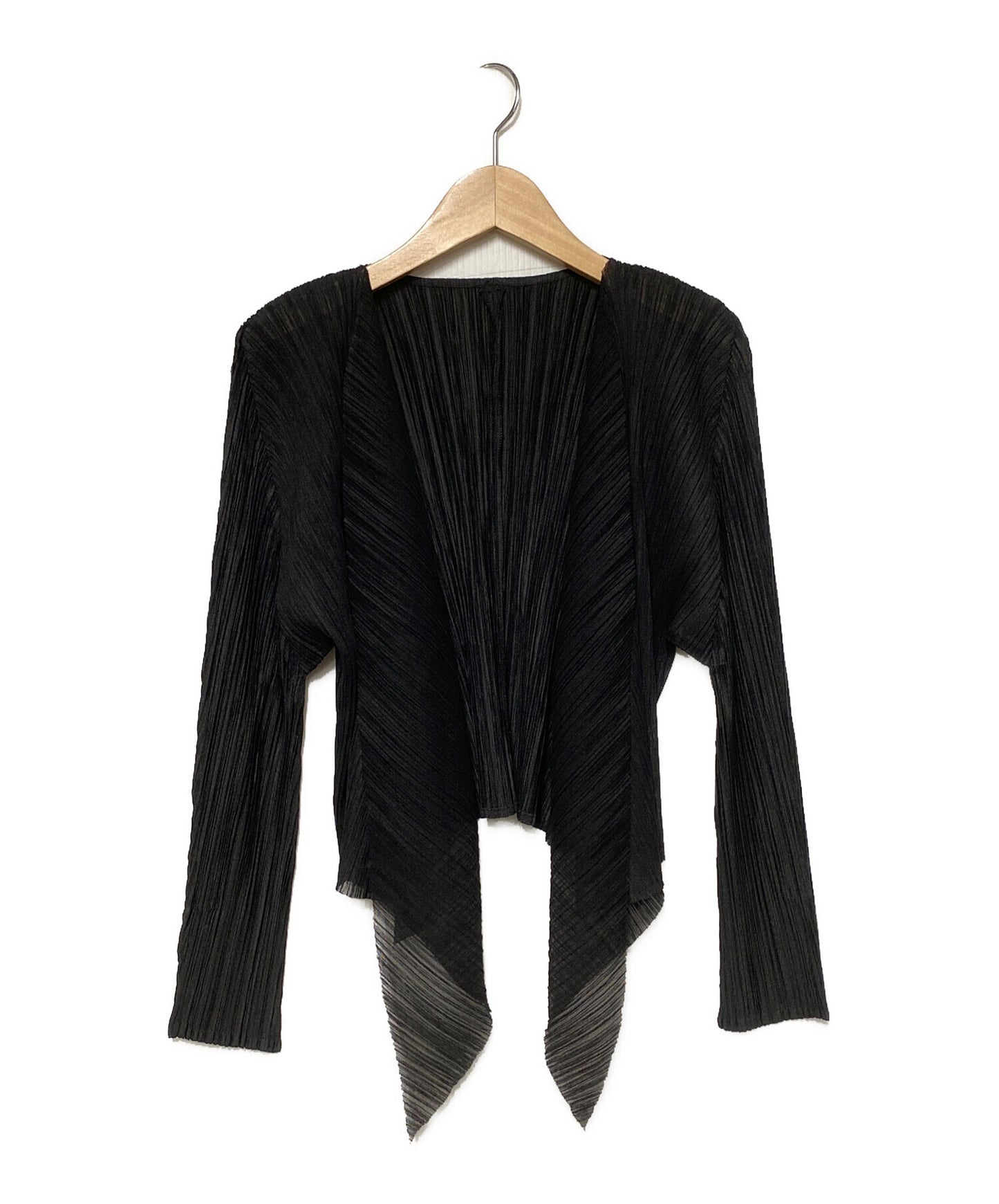 [Pre-owned] PLEATS PLEASE pleated cardigan PP33-JO613