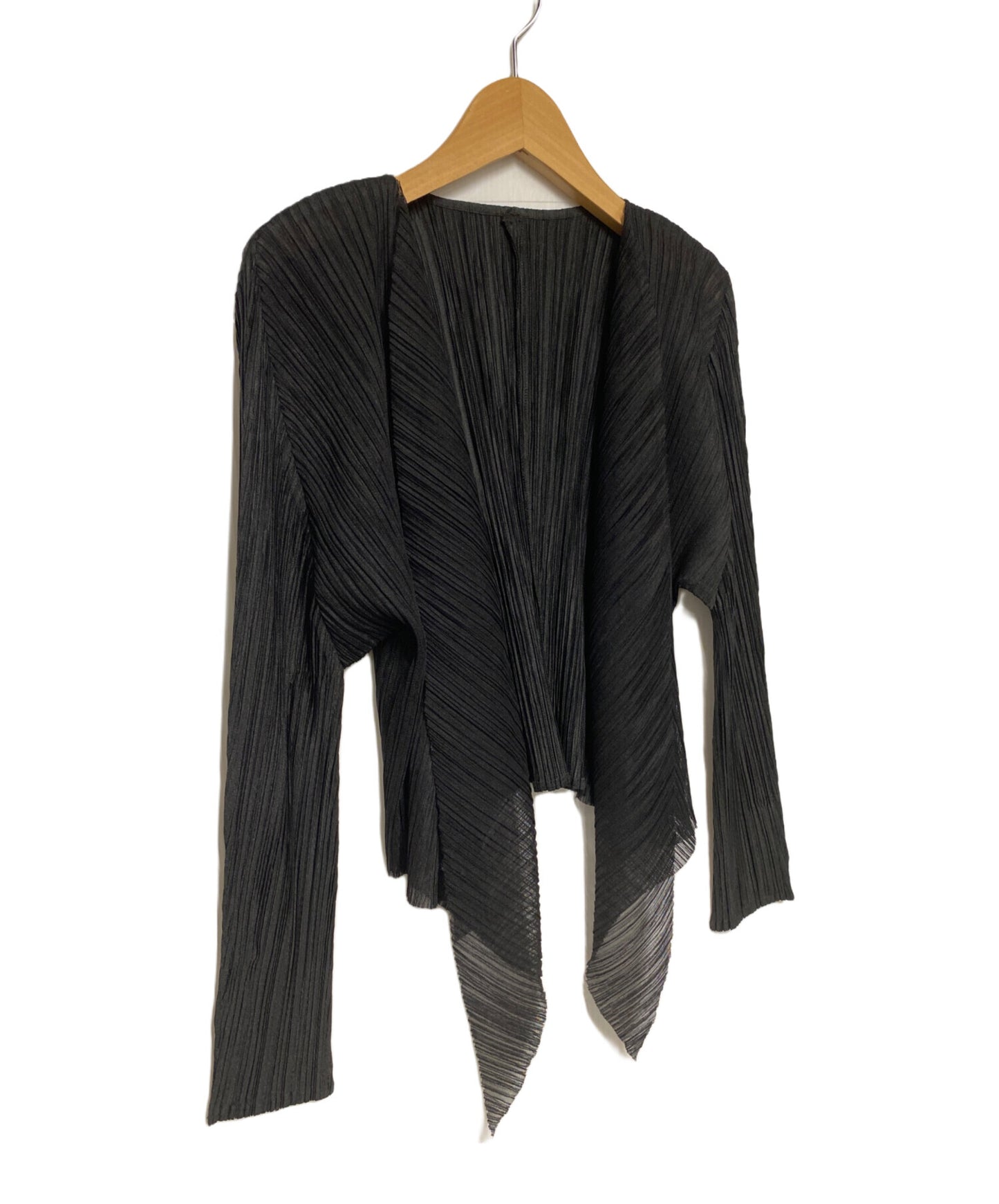 [Pre-owned] PLEATS PLEASE pleated cardigan PP33-JO613