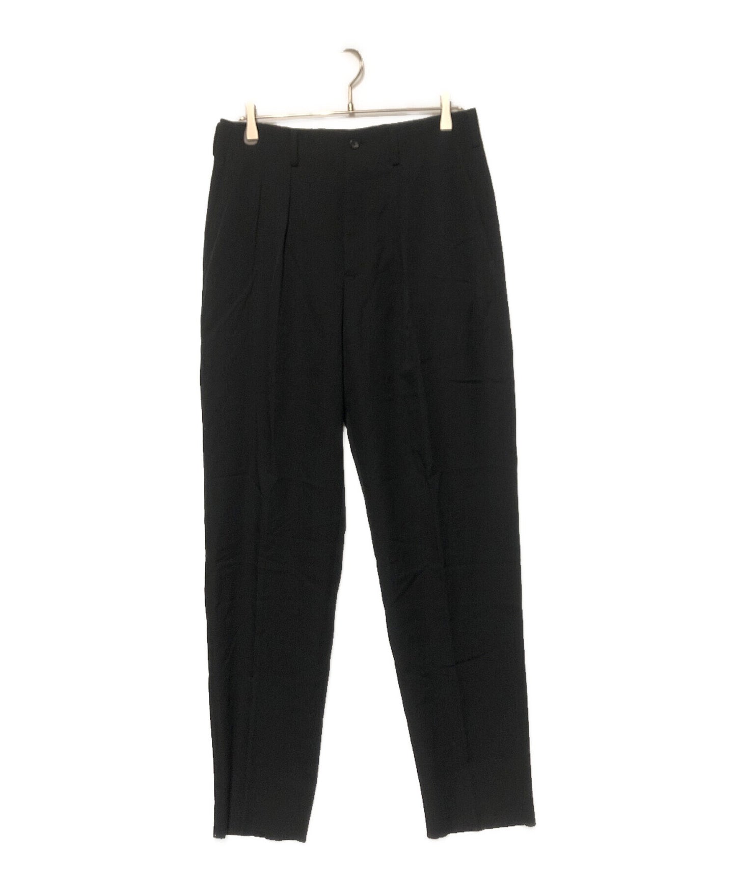 [Pre-owned] YOHJI YAMAMOTO SUITS GABARDINE 2 TUCK PANTS HG-P83-150