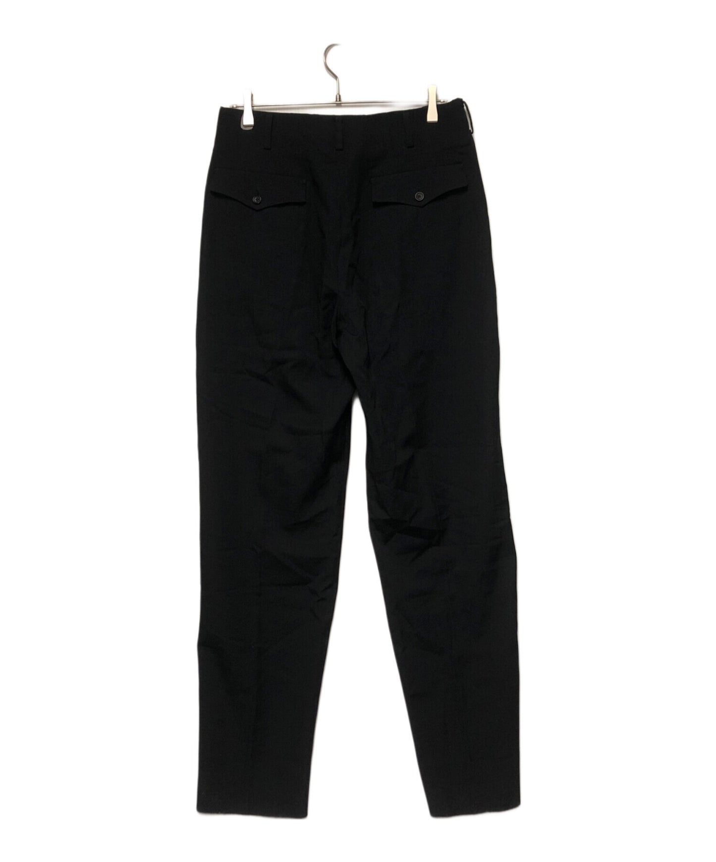 [Pre-owned] YOHJI YAMAMOTO SUITS GABARDINE 2 TUCK PANTS HG-P83-150