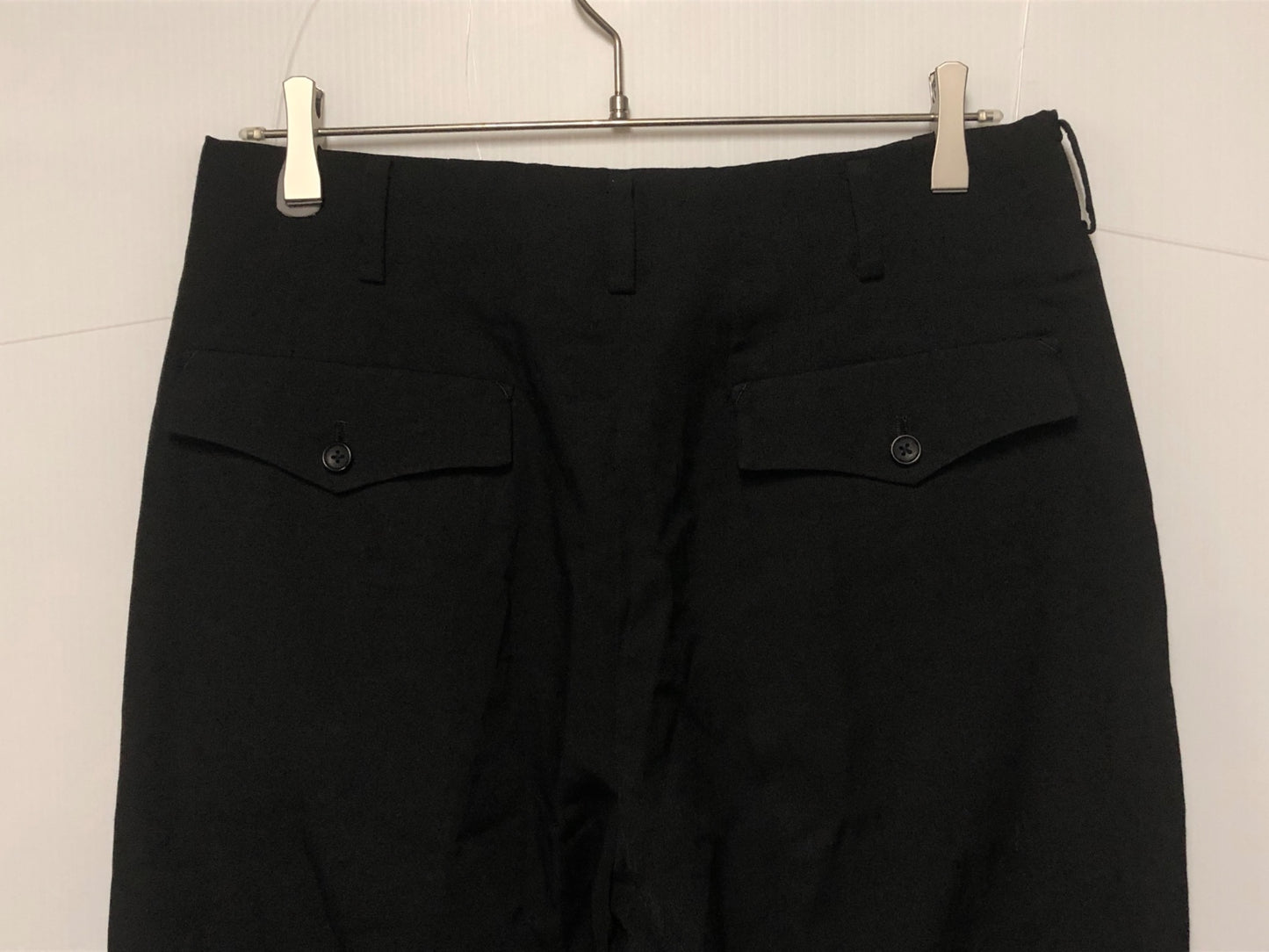 [Pre-owned] YOHJI YAMAMOTO SUITS GABARDINE 2 TUCK PANTS HG-P83-150