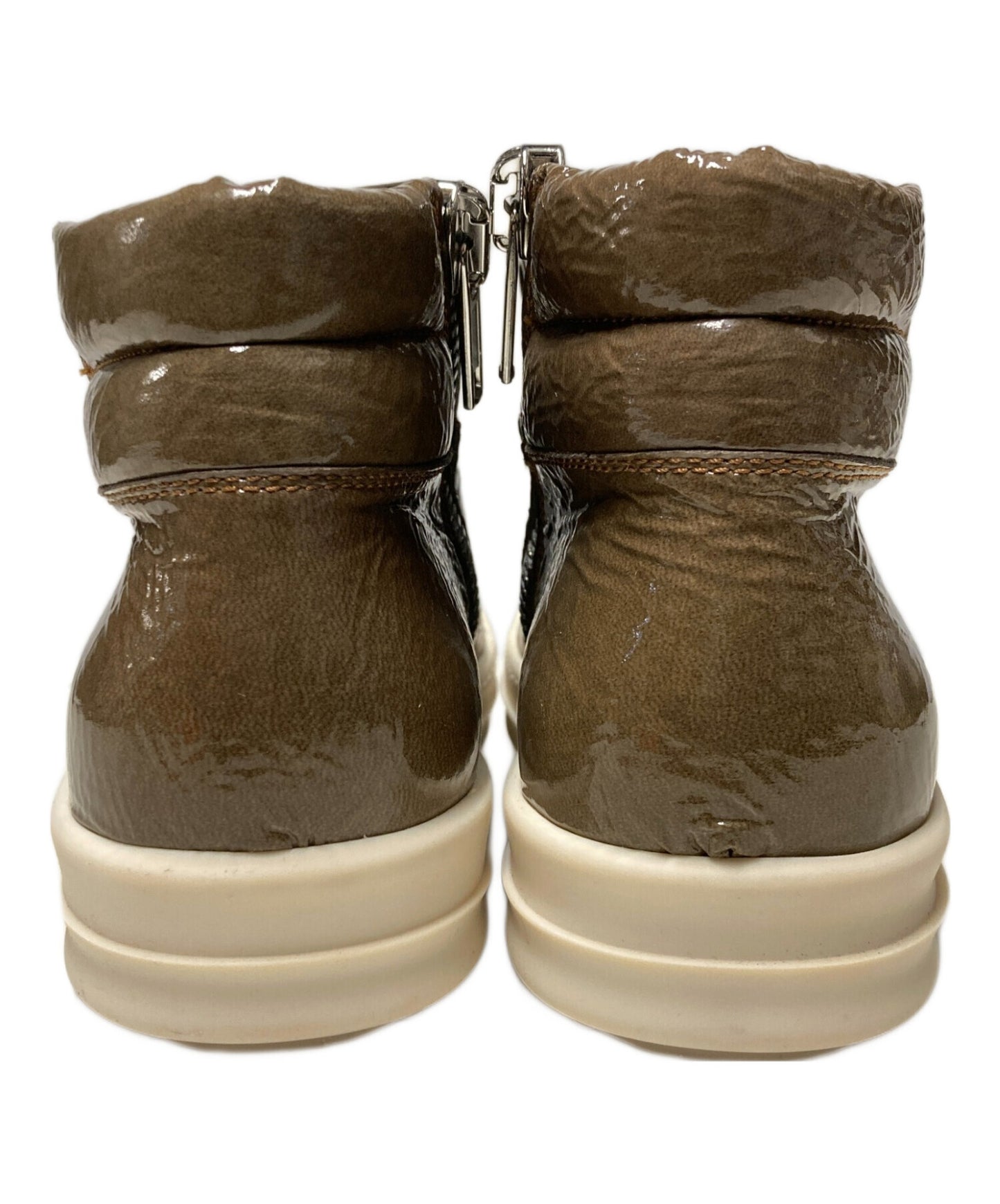 [Pre-owned] RICK OWENS ISLAND DUNK / Side zip high-cut sneakers