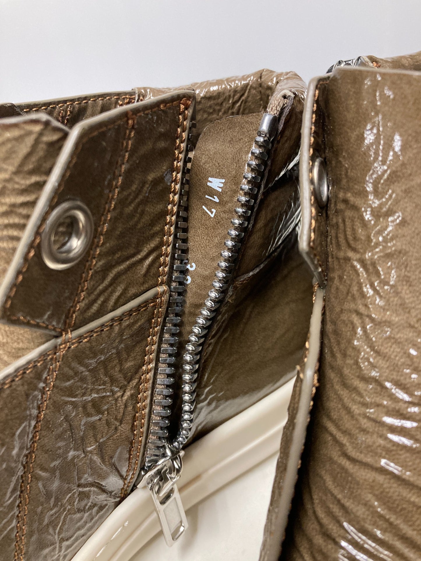 [Pre-owned] RICK OWENS ISLAND DUNK / Side zip high-cut sneakers