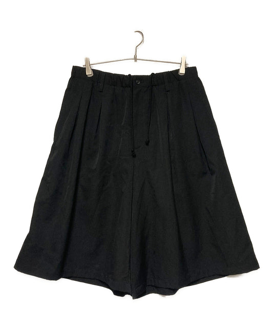 [Pre-owned] Yohji Yamamoto pour homme Elastic Waist Tuck Wide Half Pants HN-P25-100