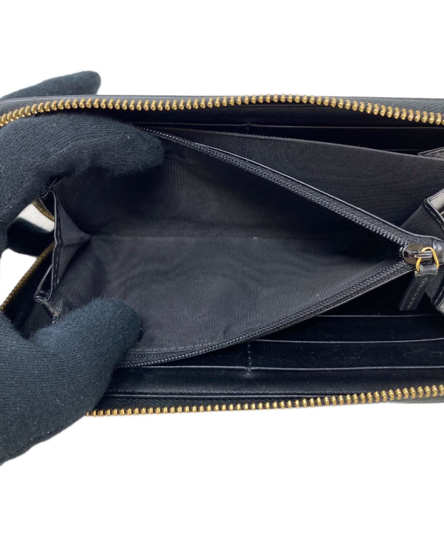 [Pre-owned] GUCCI long wallet 547591