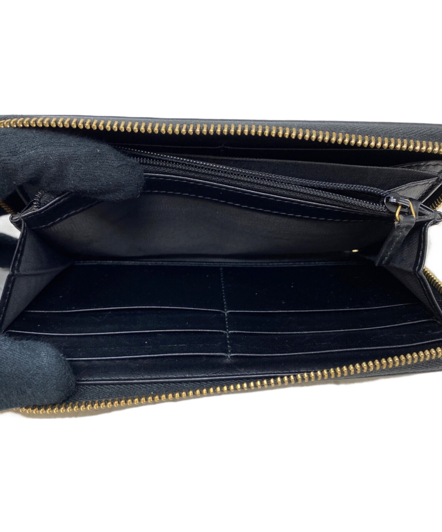 [Pre-owned] GUCCI long wallet 547591