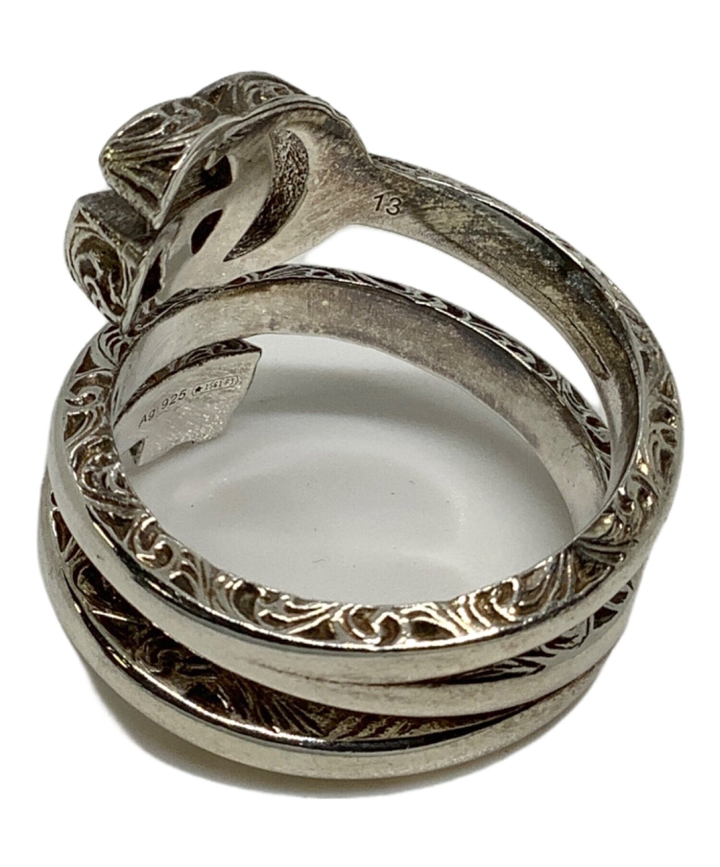[Pre-owned] GUCCI silver ring