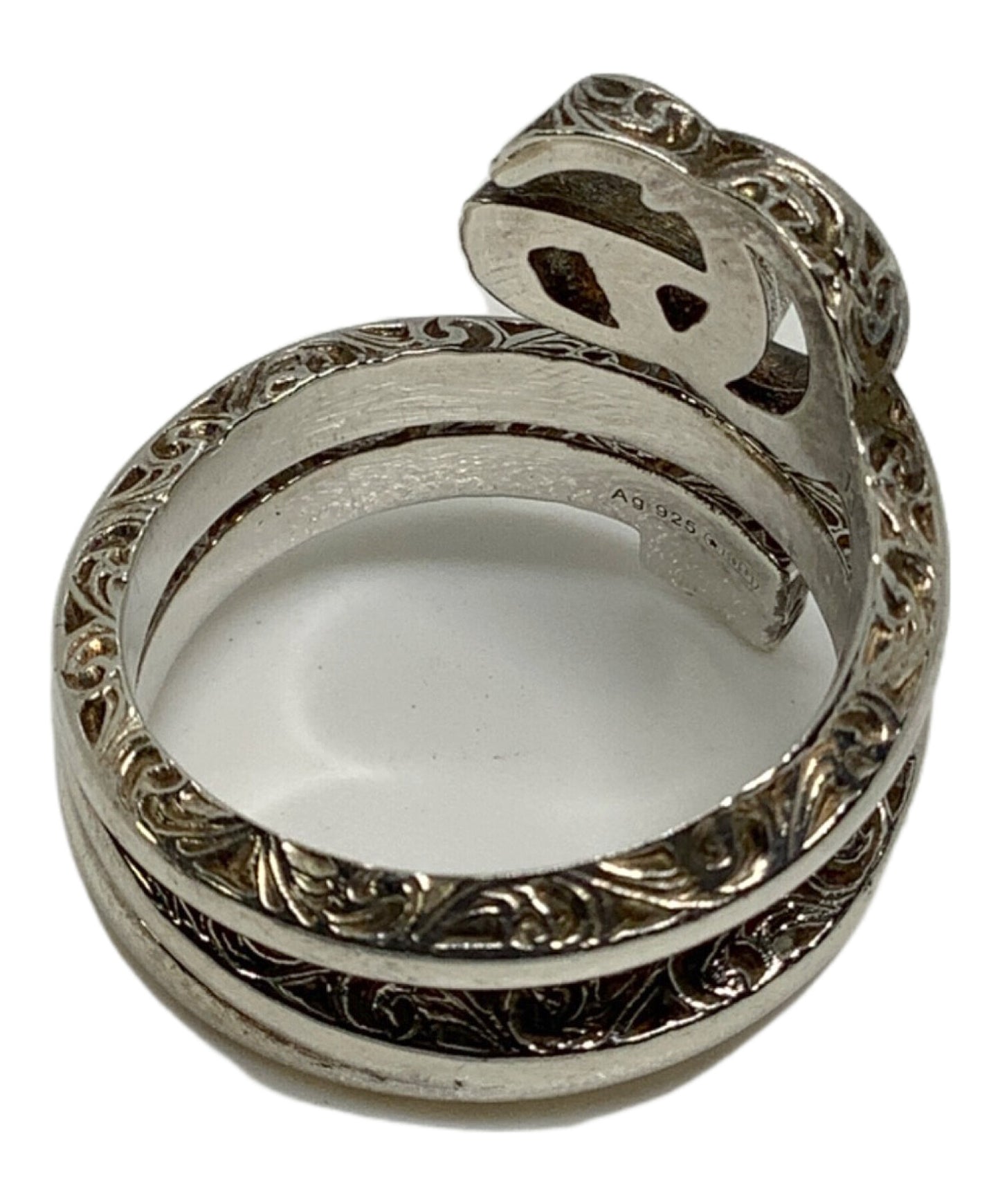 [Pre-owned] GUCCI silver ring