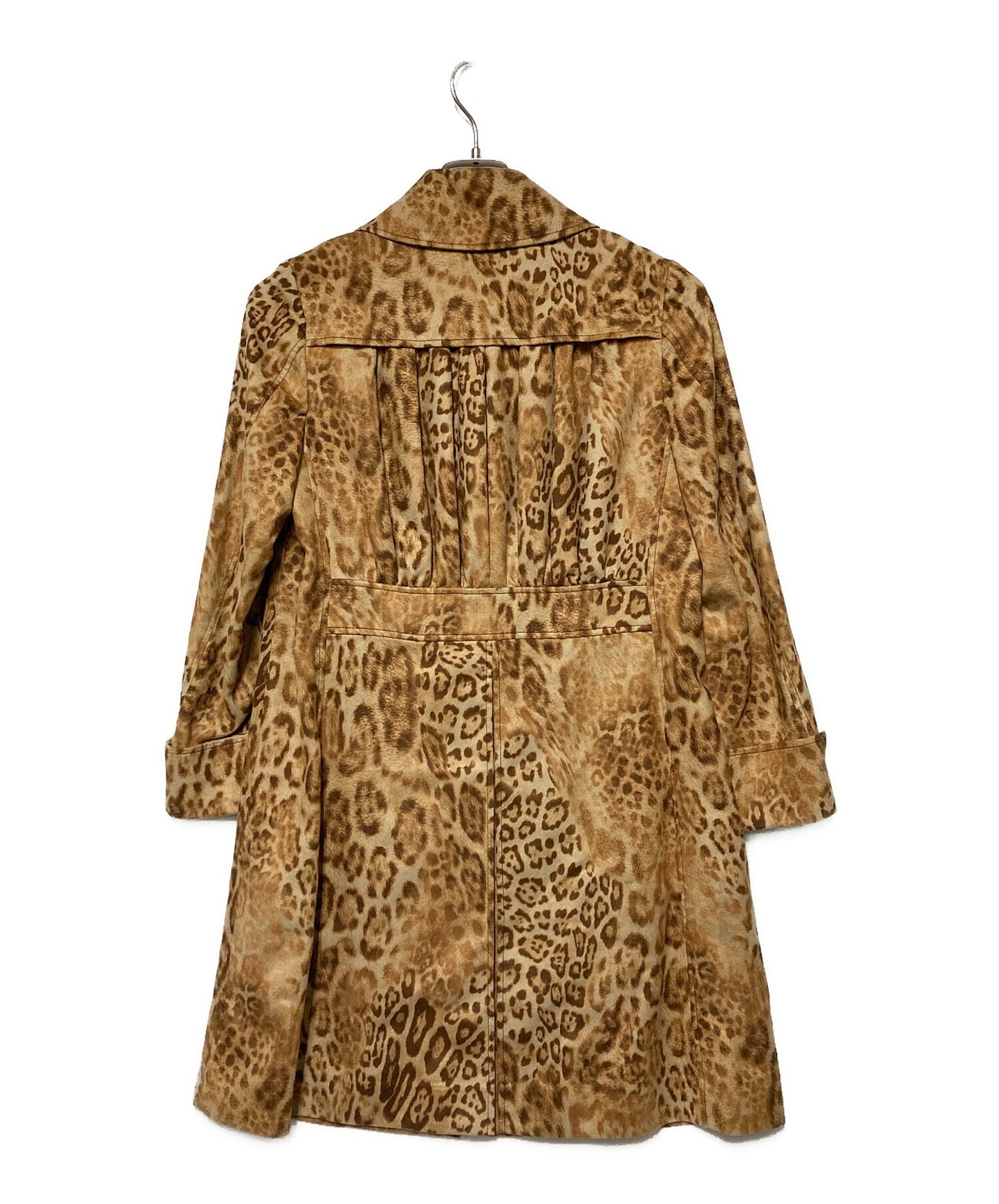 [Pre-owned] Hysteric Glamour Leopard Stencil Collar Coat