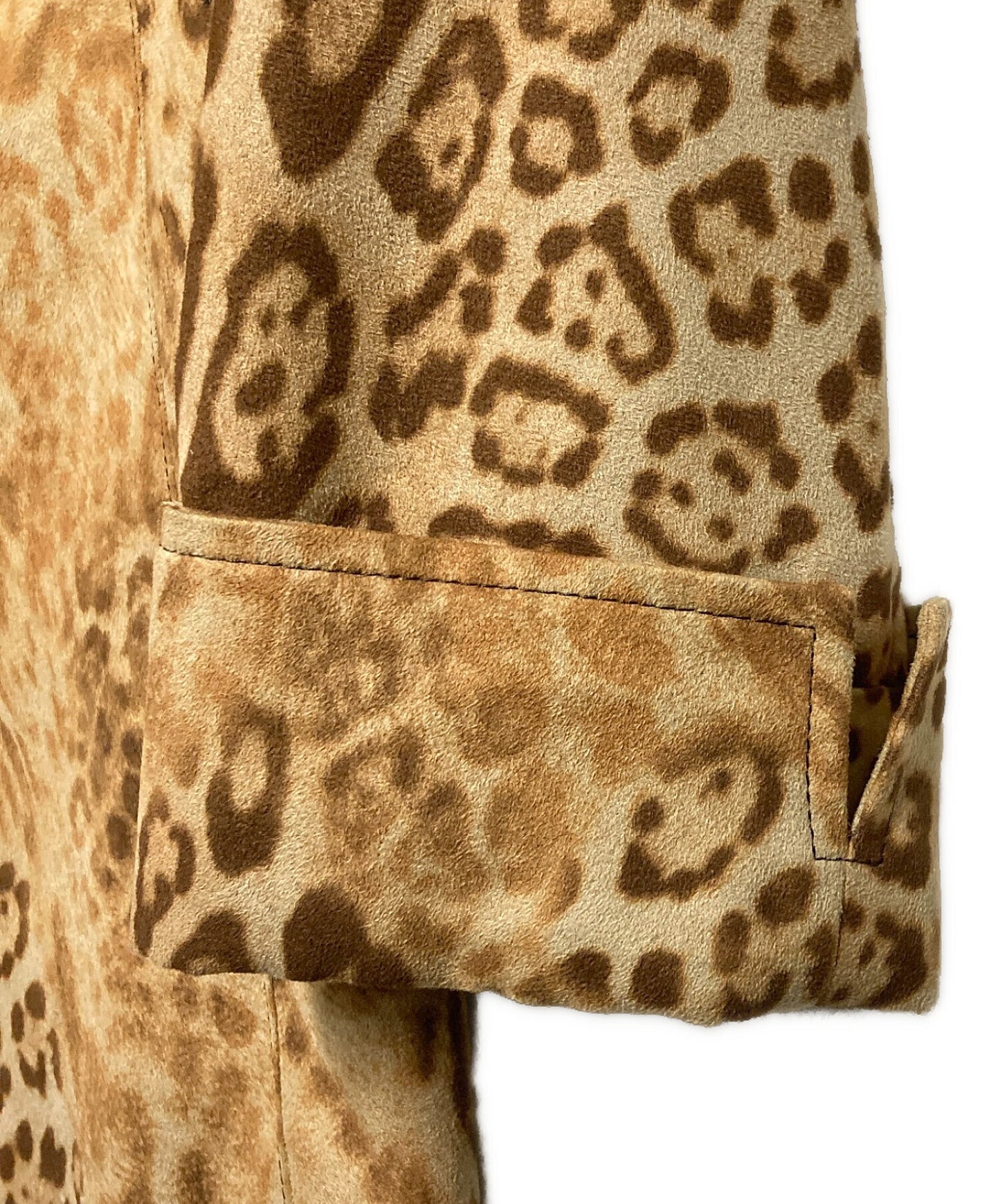 [Pre-owned] Hysteric Glamour Leopard Stencil Collar Coat