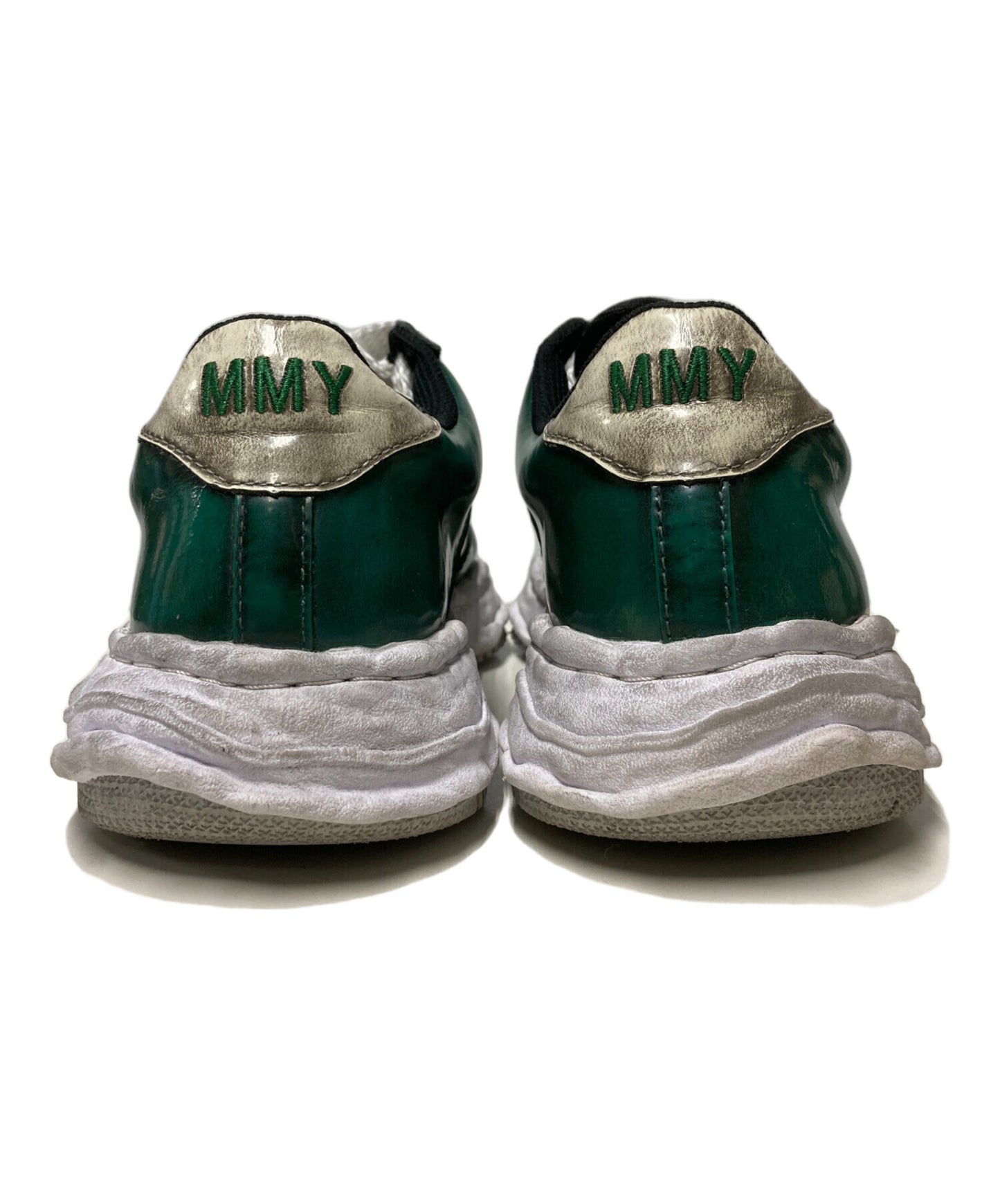 [Pre-owned] Maison MIHARA YASUHIRO WAYNE LOW brushed pat / Advan processed low cut sneaker A09FW711