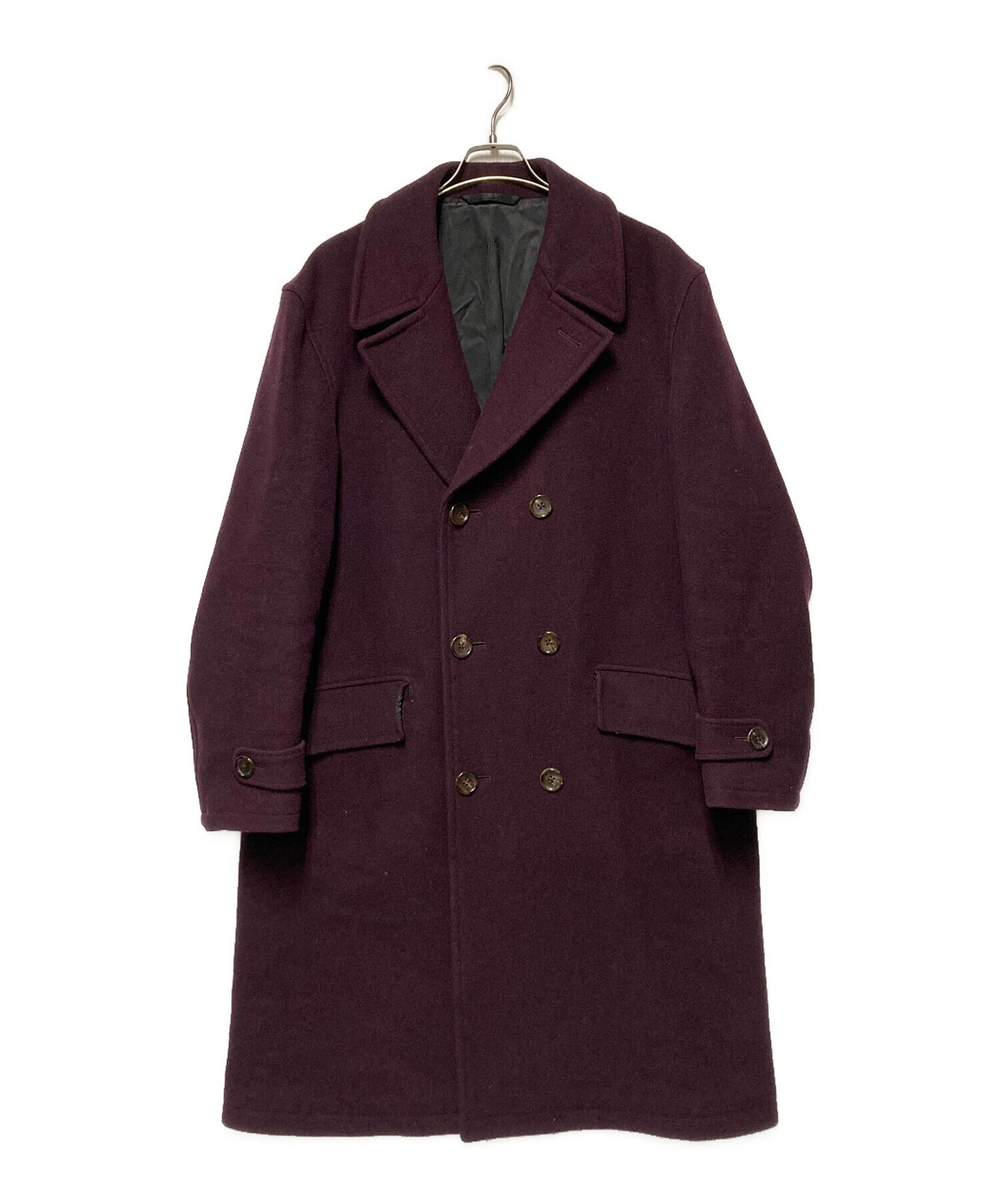 [Pre-owned] WACKO MARIA DOUBLE BREASTED CHESTERFIELD COAT (TYPE-2)