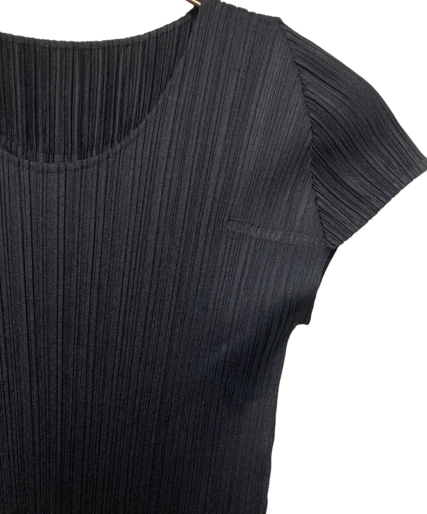[Pre-owned] PLEATS PLEASE Short-Sleeved Pleated Dress PP31-JT229